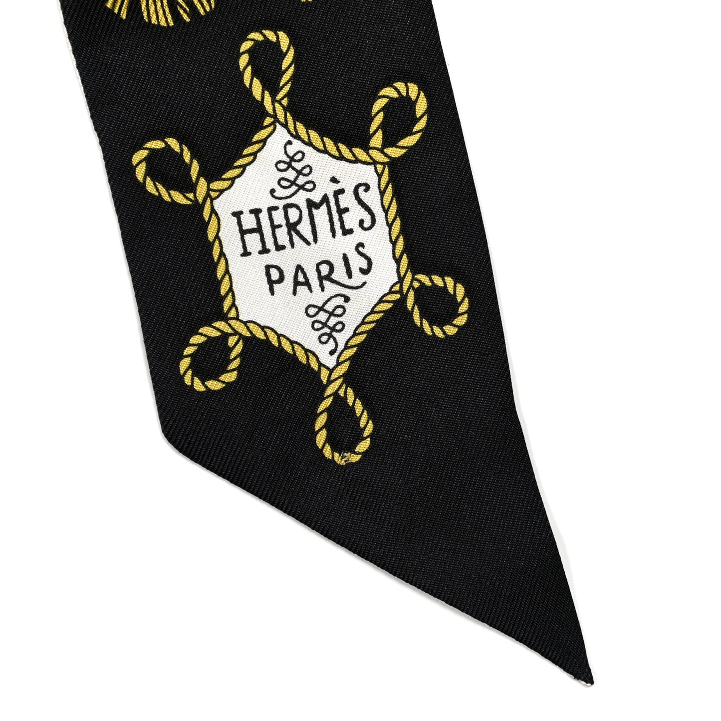 Silk Galons Et Brandebourg Twilly Black Gold White