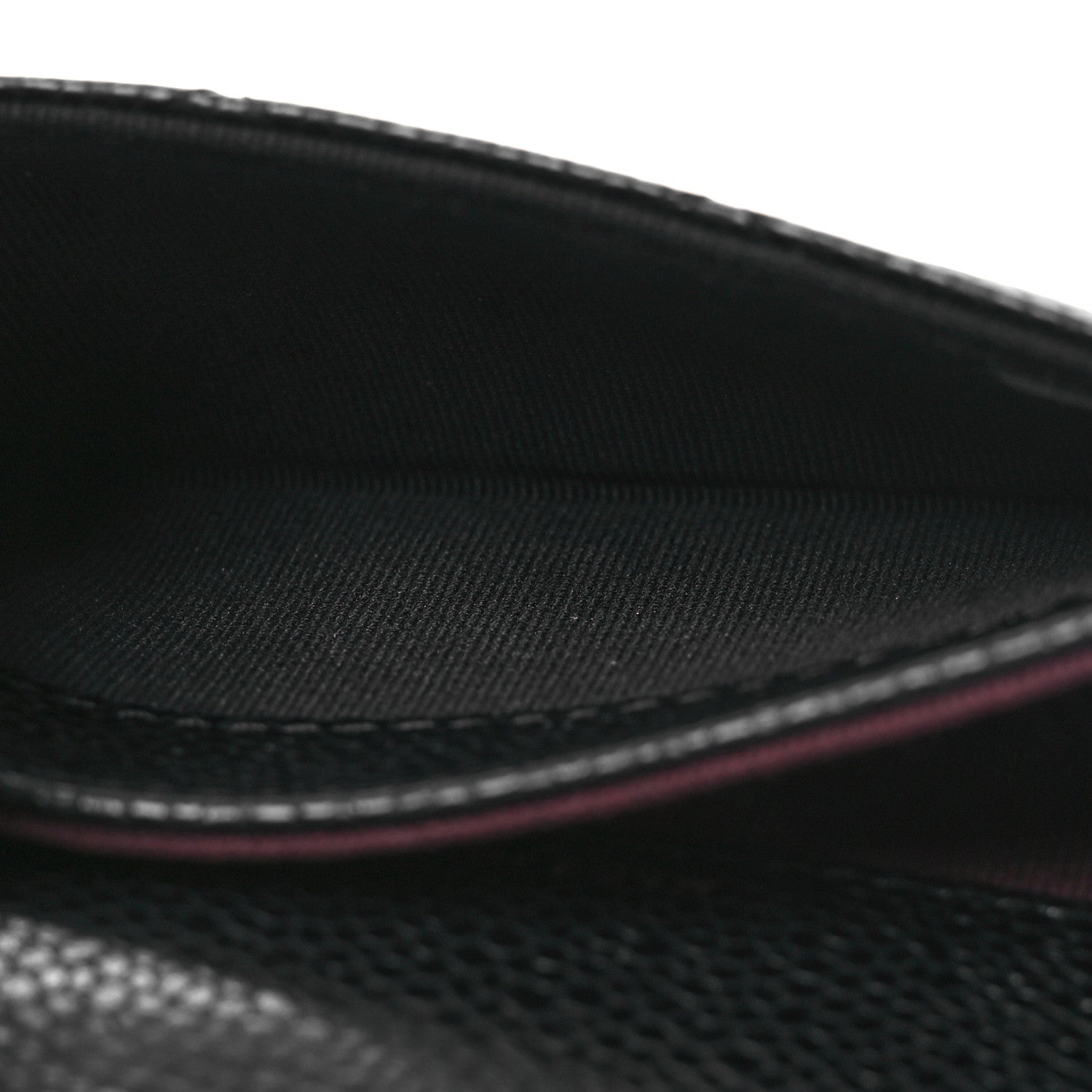 Chanel Caviar Quilted Flap Card Holder Wallet Black 6 of 12