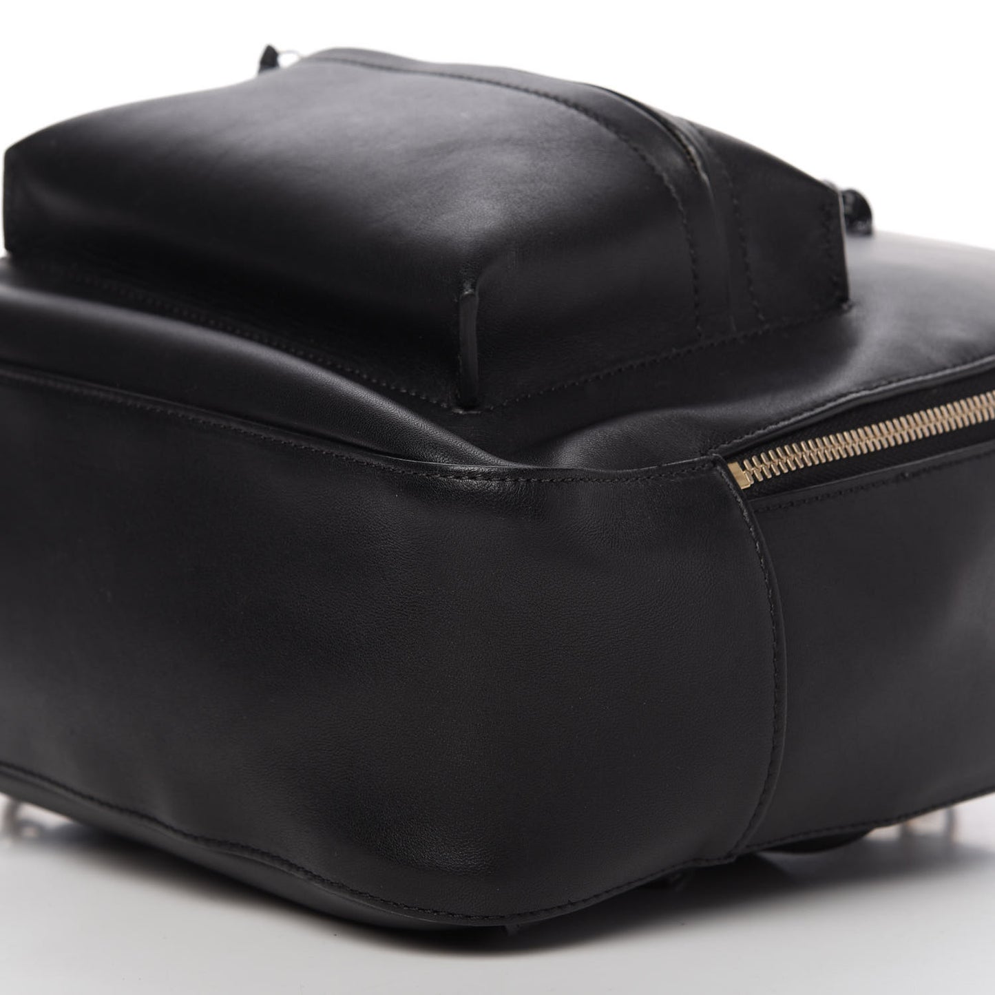 Calfskin Palazzo Medusa Chain Backpack Black