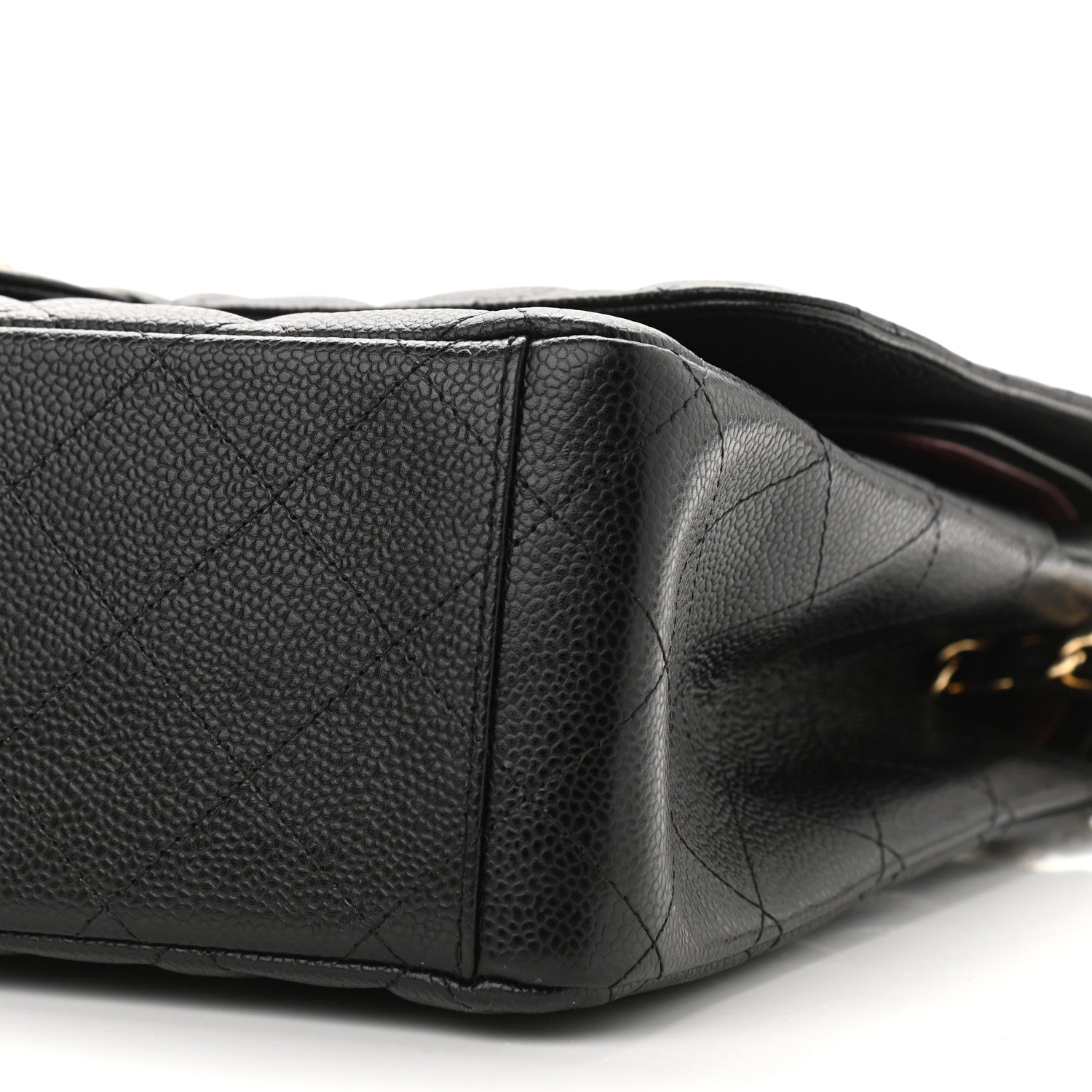Chanel Caviar Quilted Maxi Double Flap Black 6 of 10