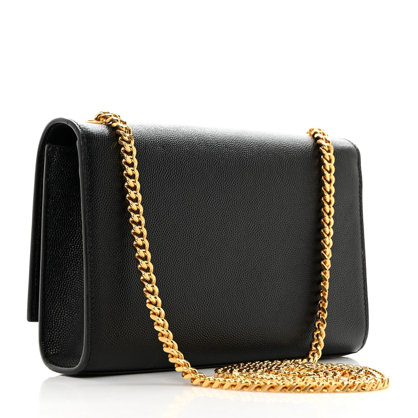 Grain De Poudre Small Monogram Kate Satchel Black