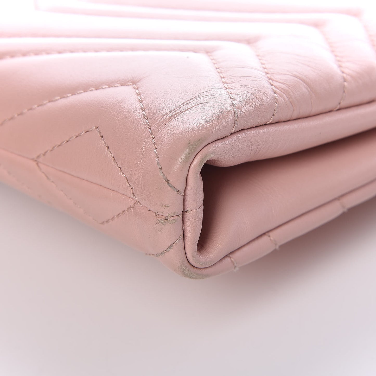 Calfskin Matelasse GG Marmont Double Zip Chain Bag Perfect Pink