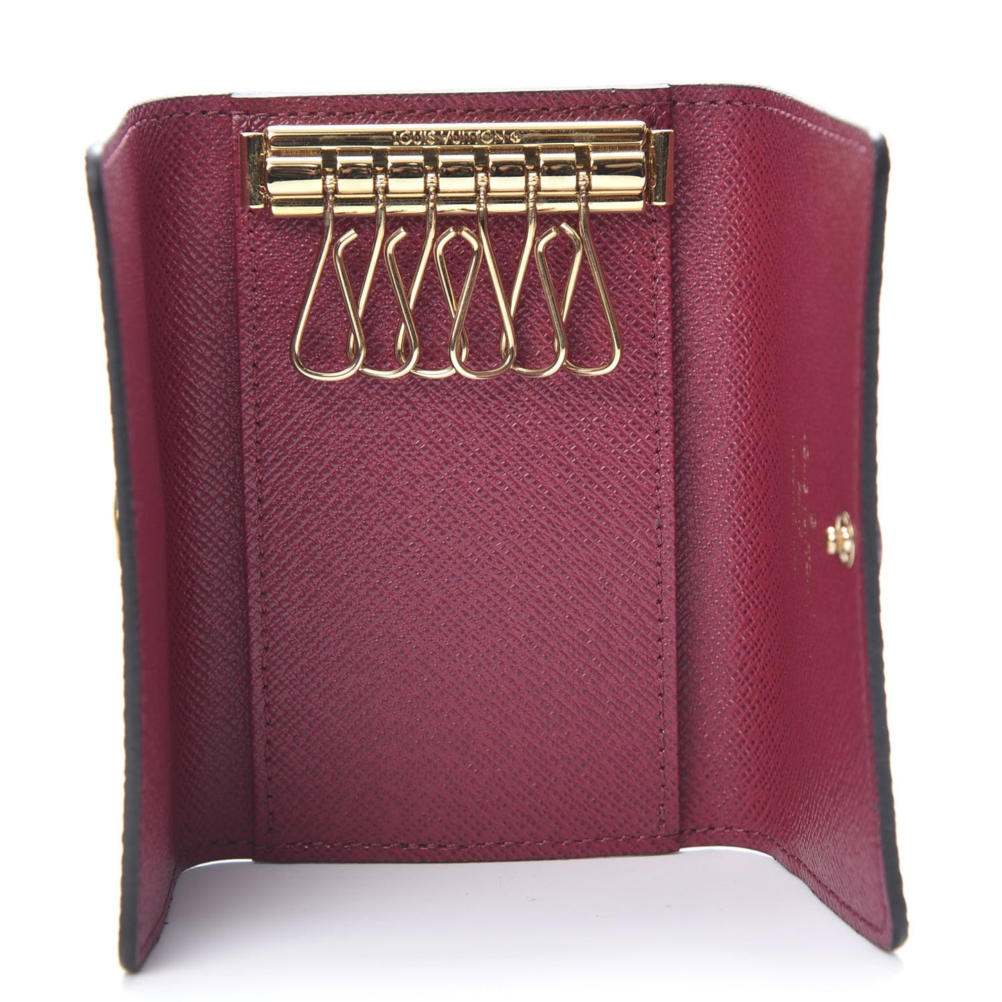 Monogram 6 Key Multicles Holder Fuchsia