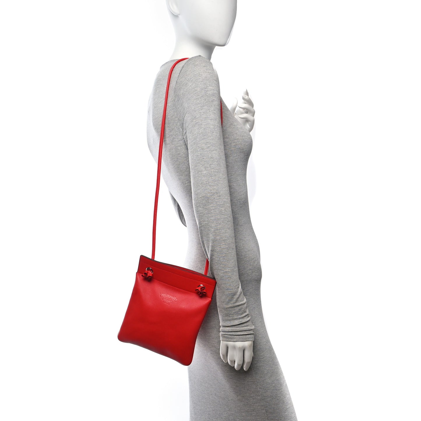 Milo Lambskin Swift Mini Aline Rouge De Coeur