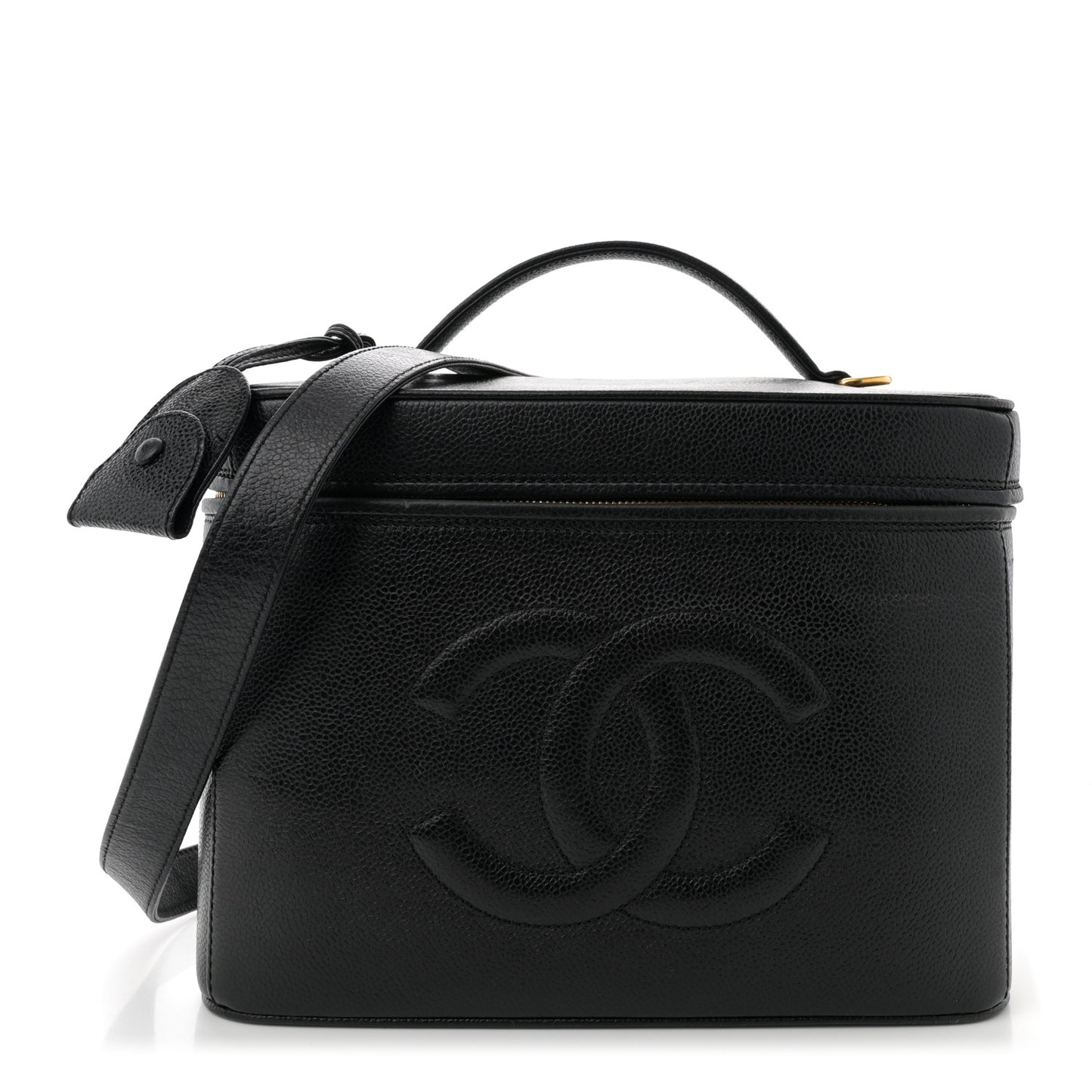 Caviar CC Vanity Train Case Black