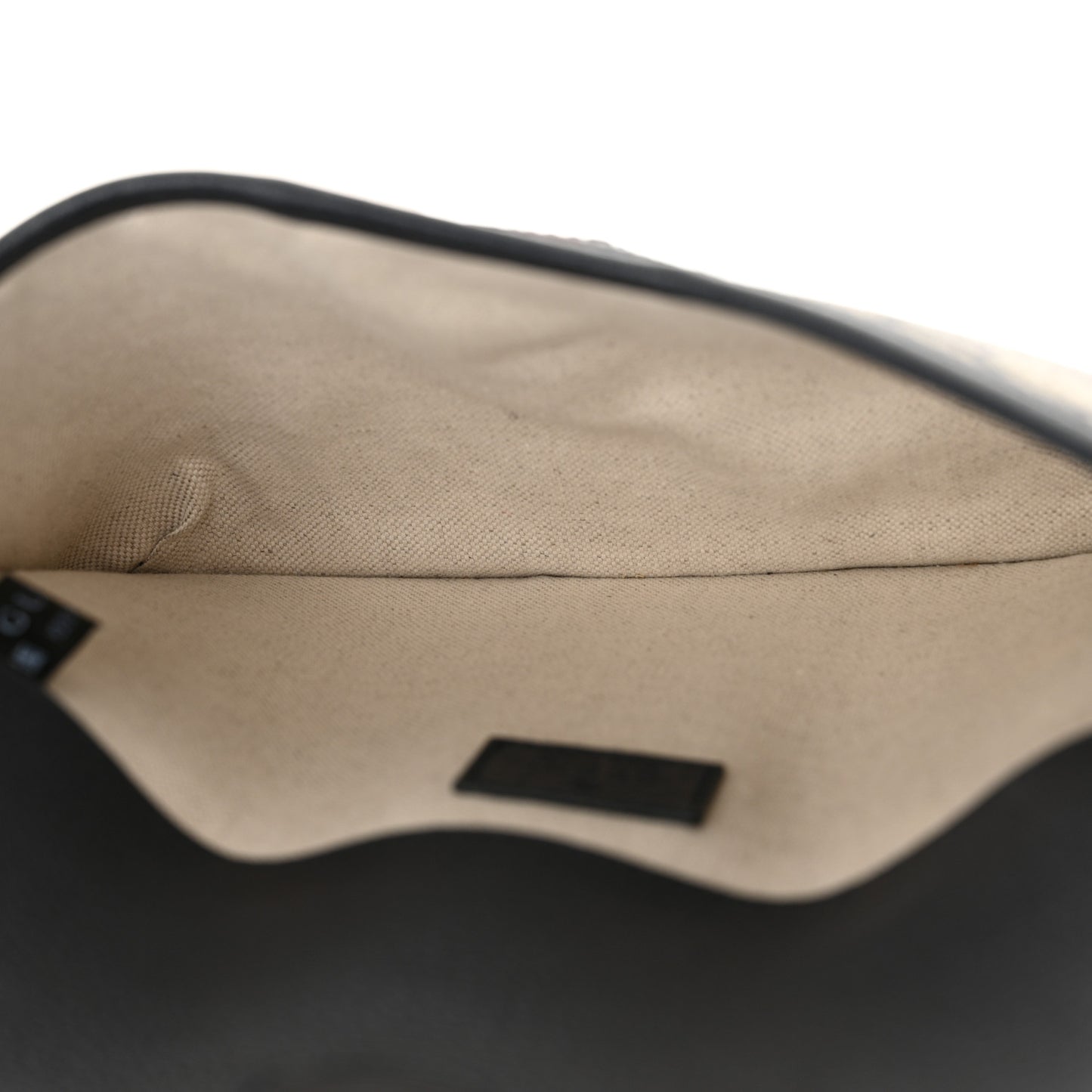 GG Supreme Monogram Web Small Ophidia Belt Bag 100 40 Beige Navy