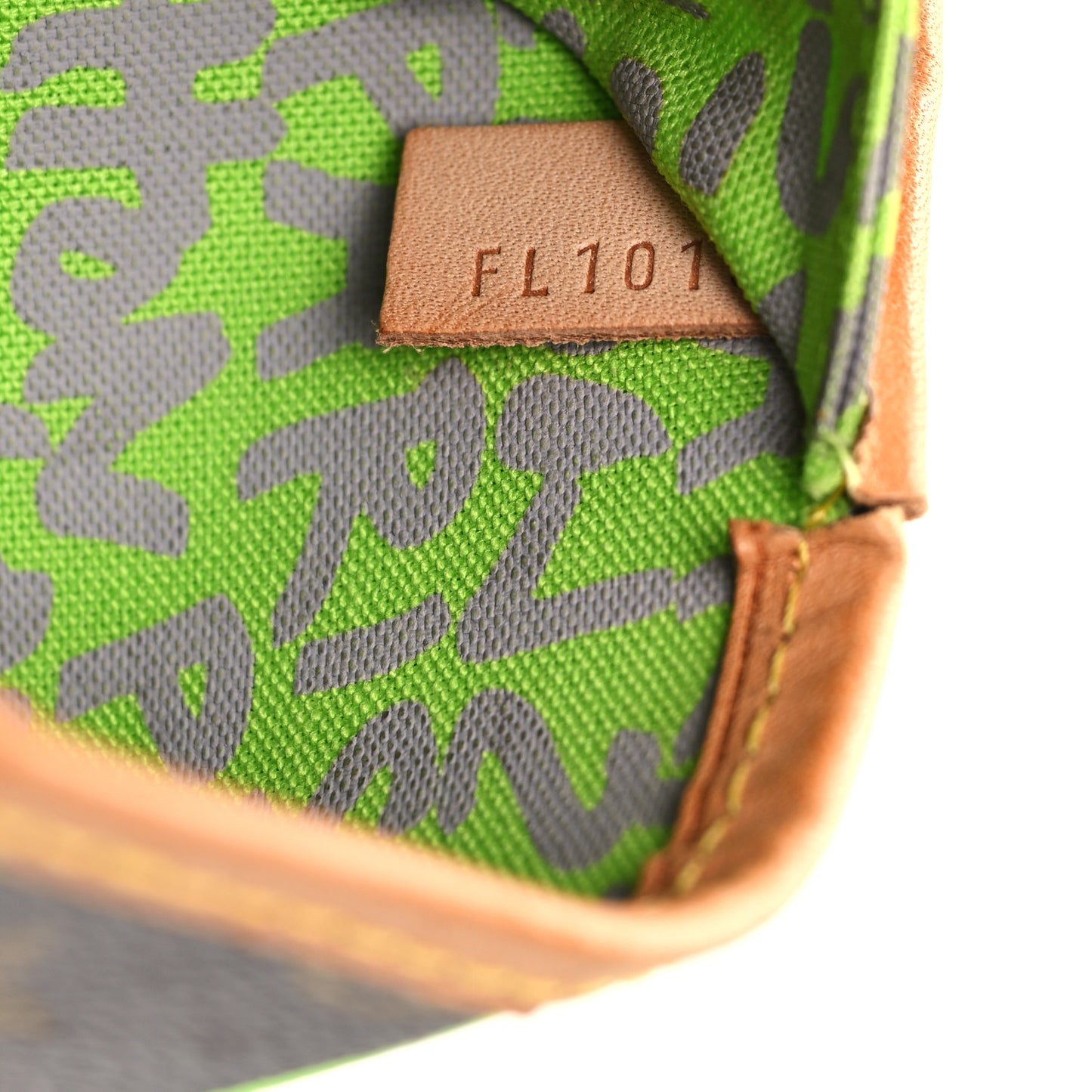 Monogram Graffiti Neverfull GM Green