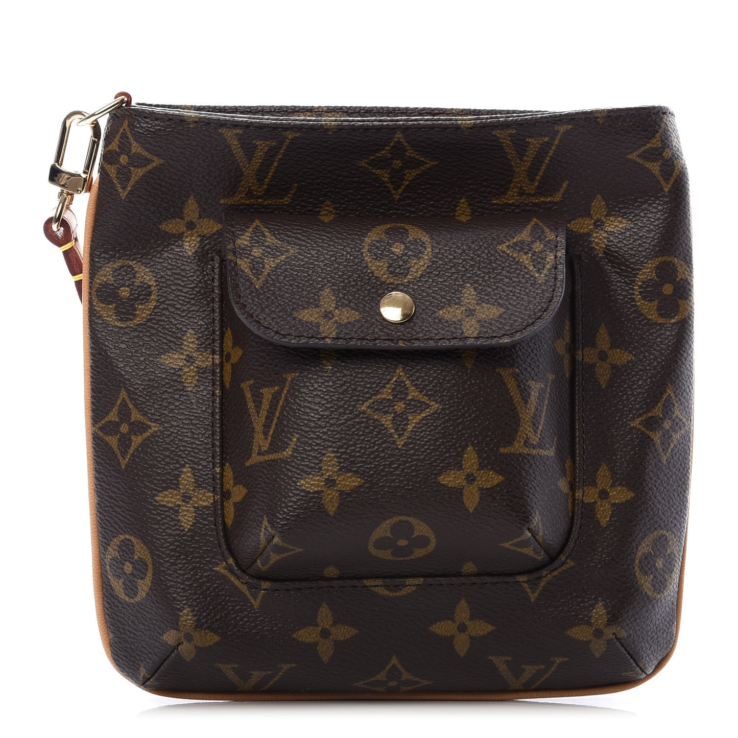 Monogram Partition Wristlet