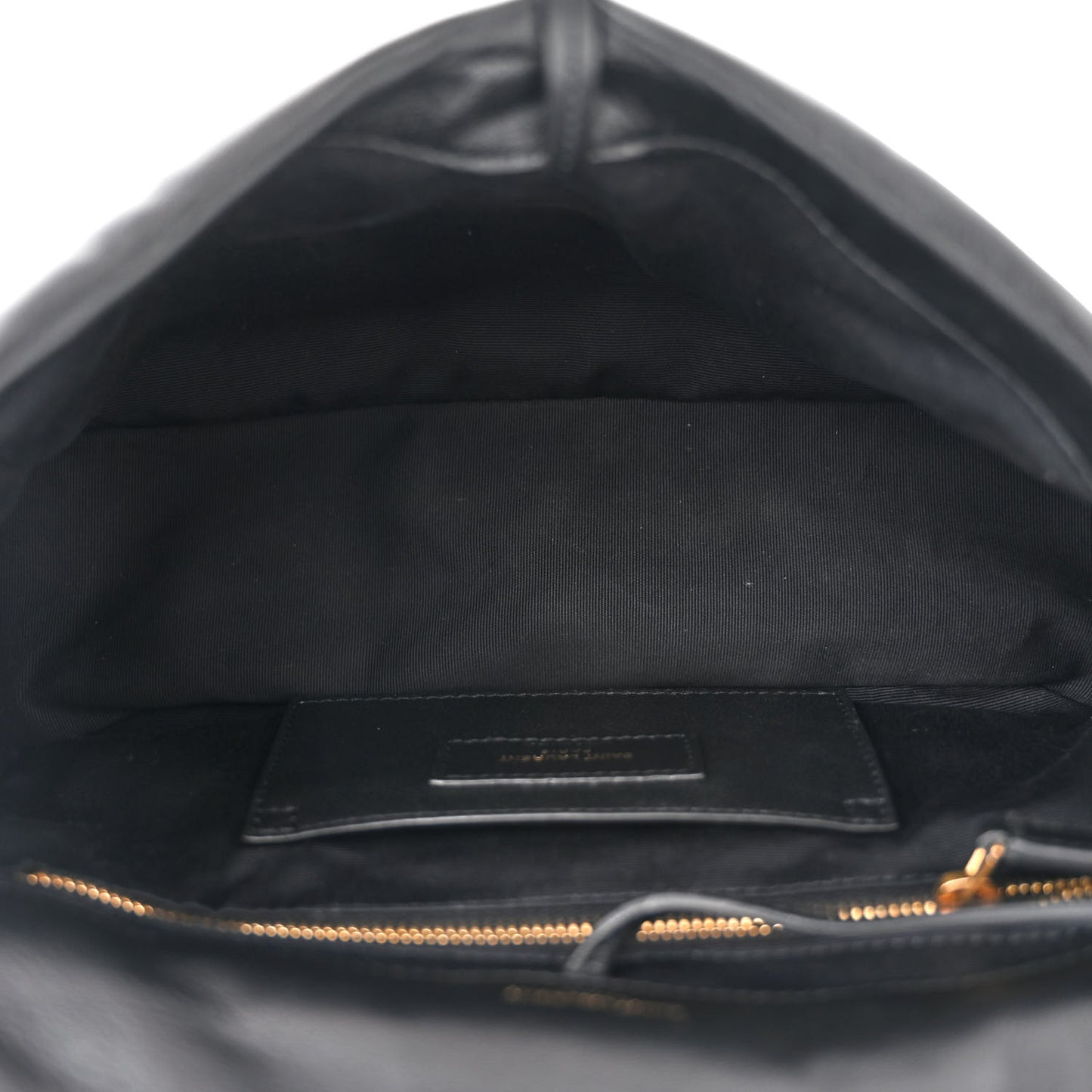 Lambskin Matelasse Monogram Small Jamie 4.3 Black