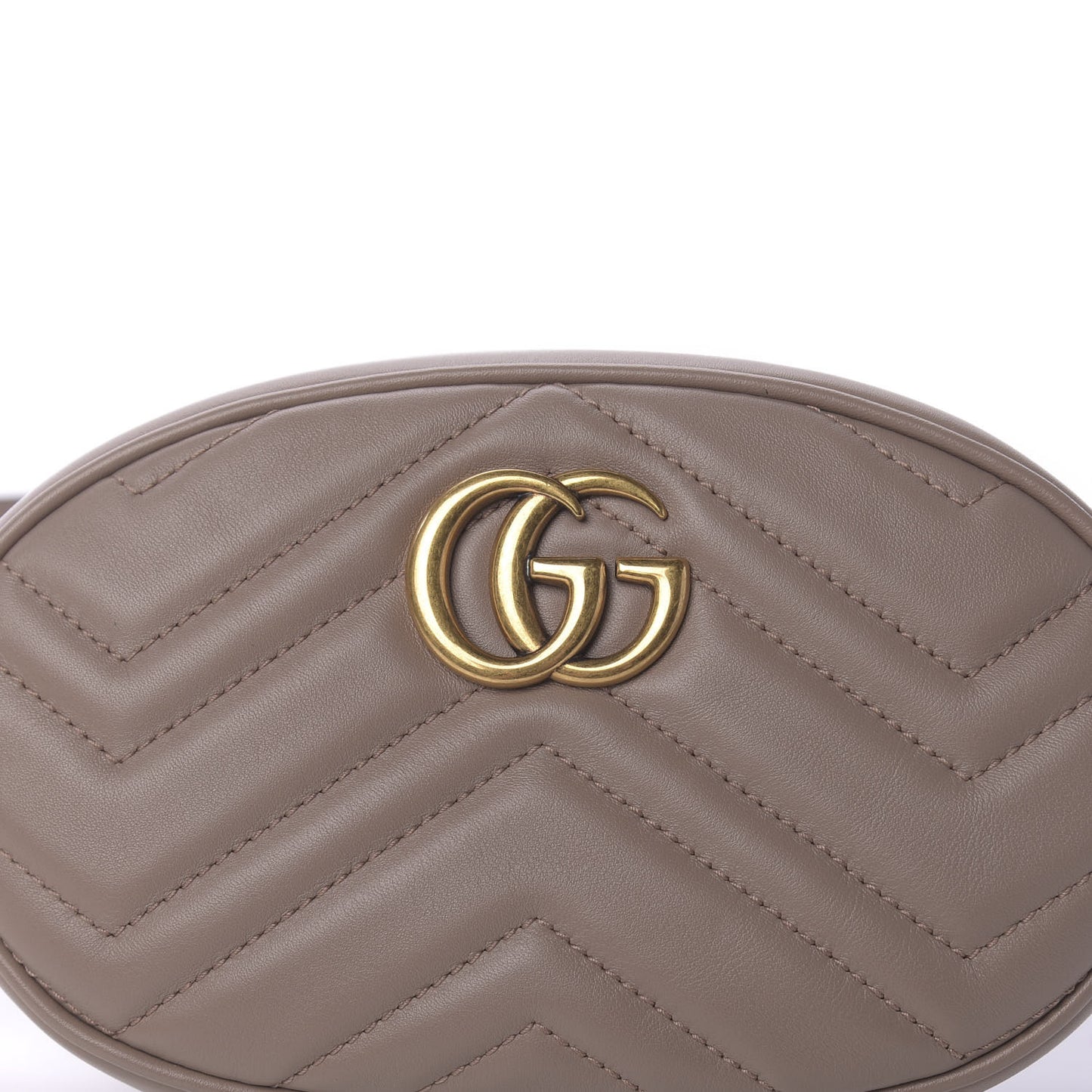 Calfskin Matelasse GG Marmont Belt Bag 85 34 Porcelain Rose