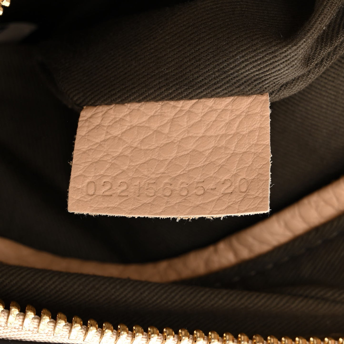 Calfskin Medium Marcie Satchel Light Tan