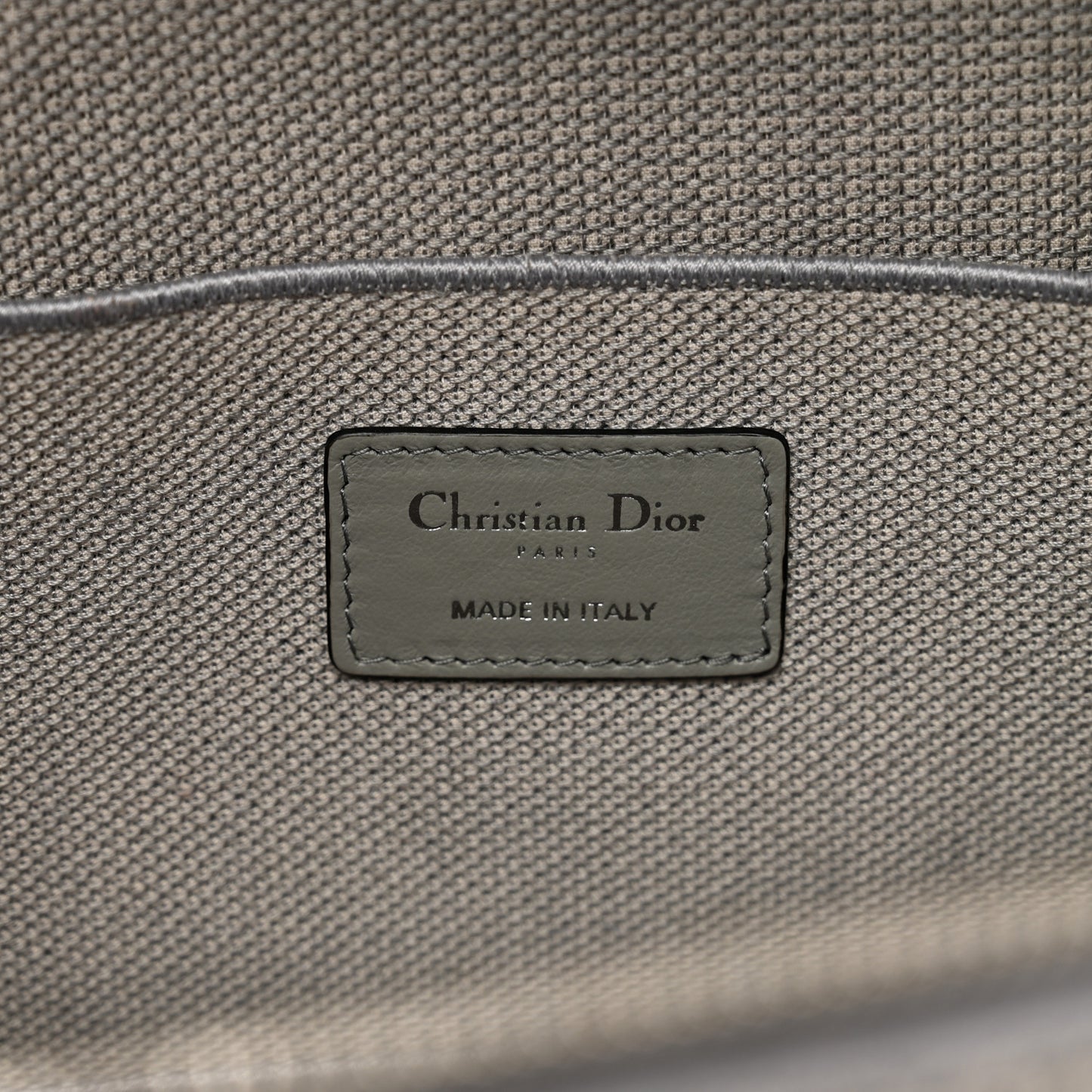 Oblique Diortravel Vanity Case Grey