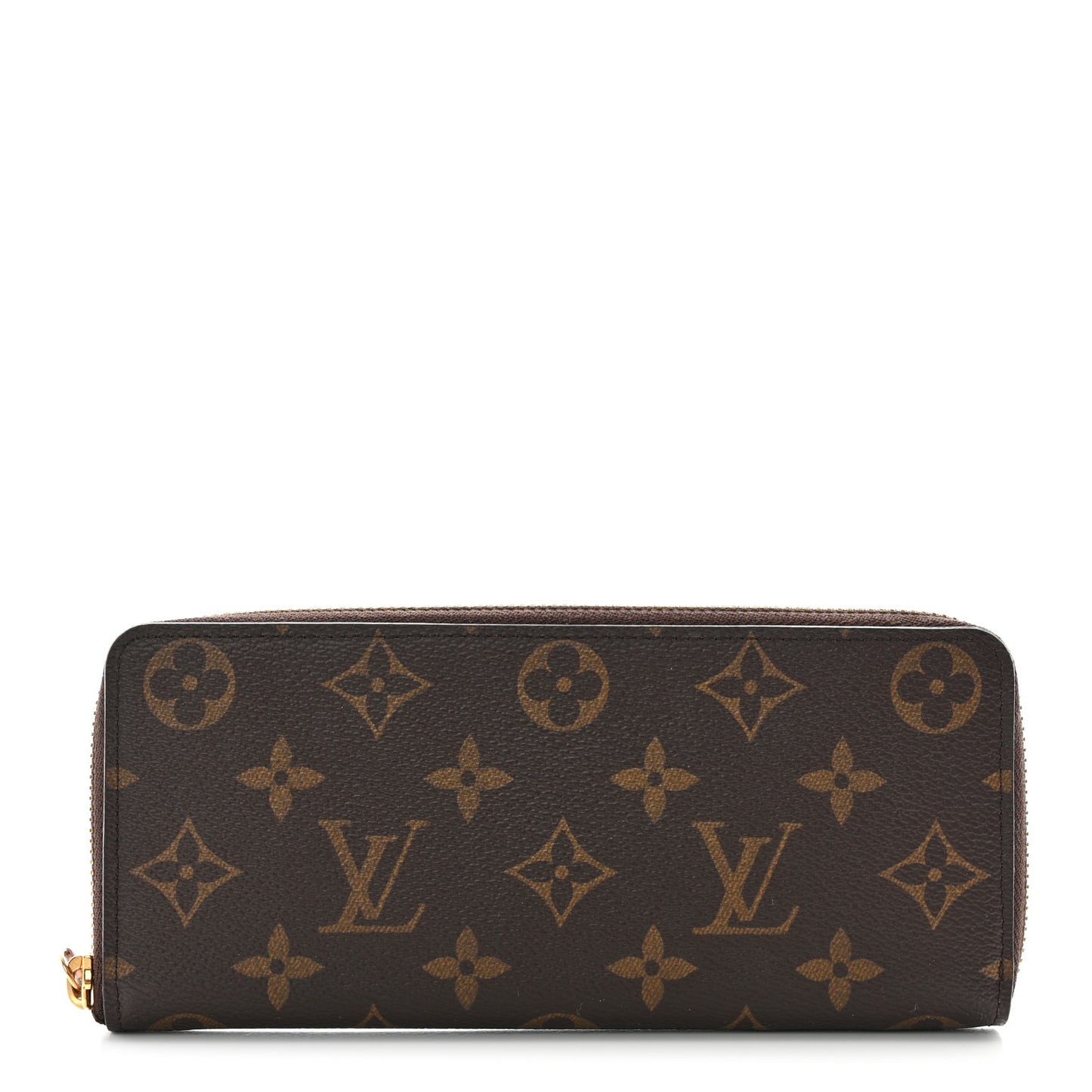 Monogram Clemence Wallet Rose Ballerine