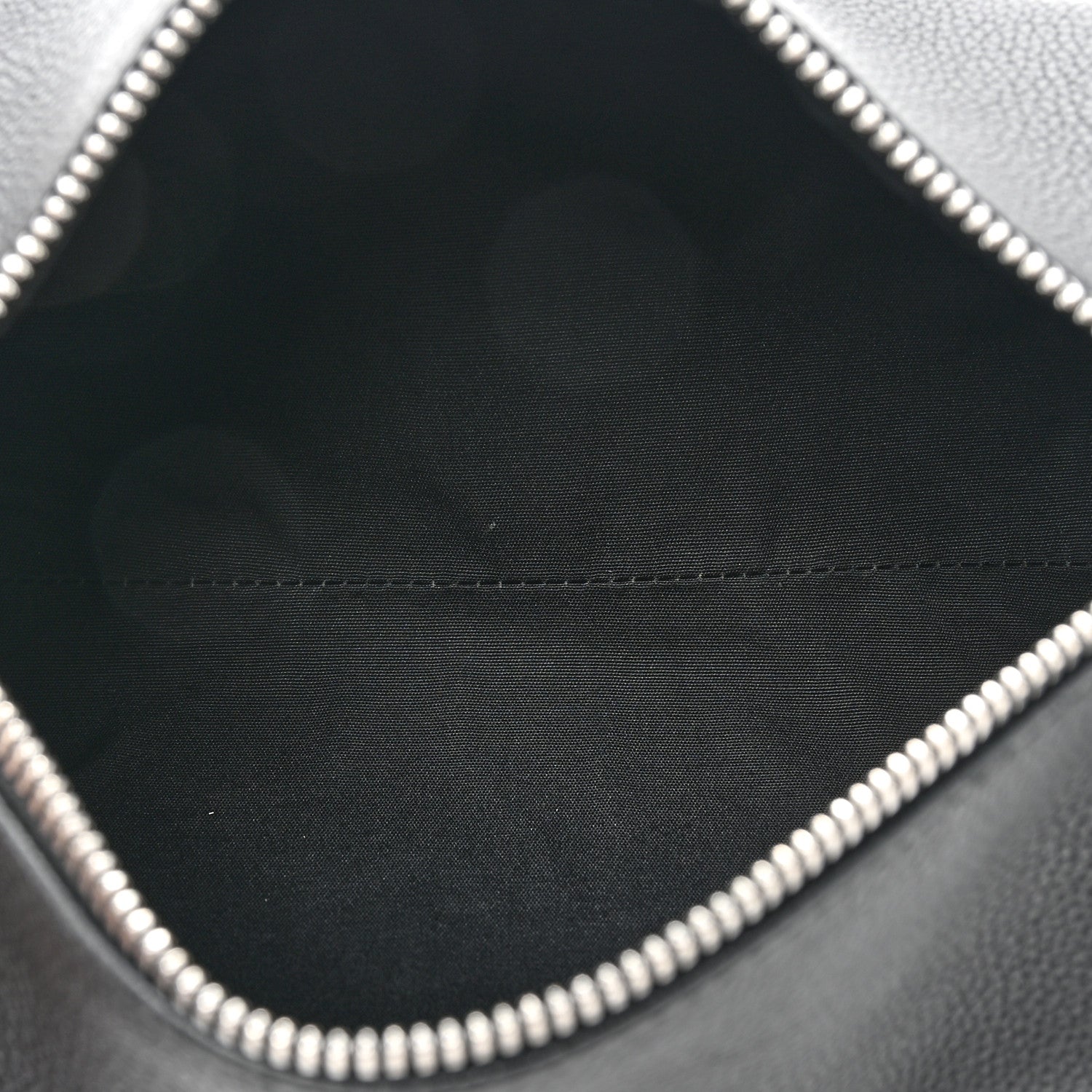 Christian Dior HOMME Grained Calfskin Mens Roller Pouch Black 5 of 9