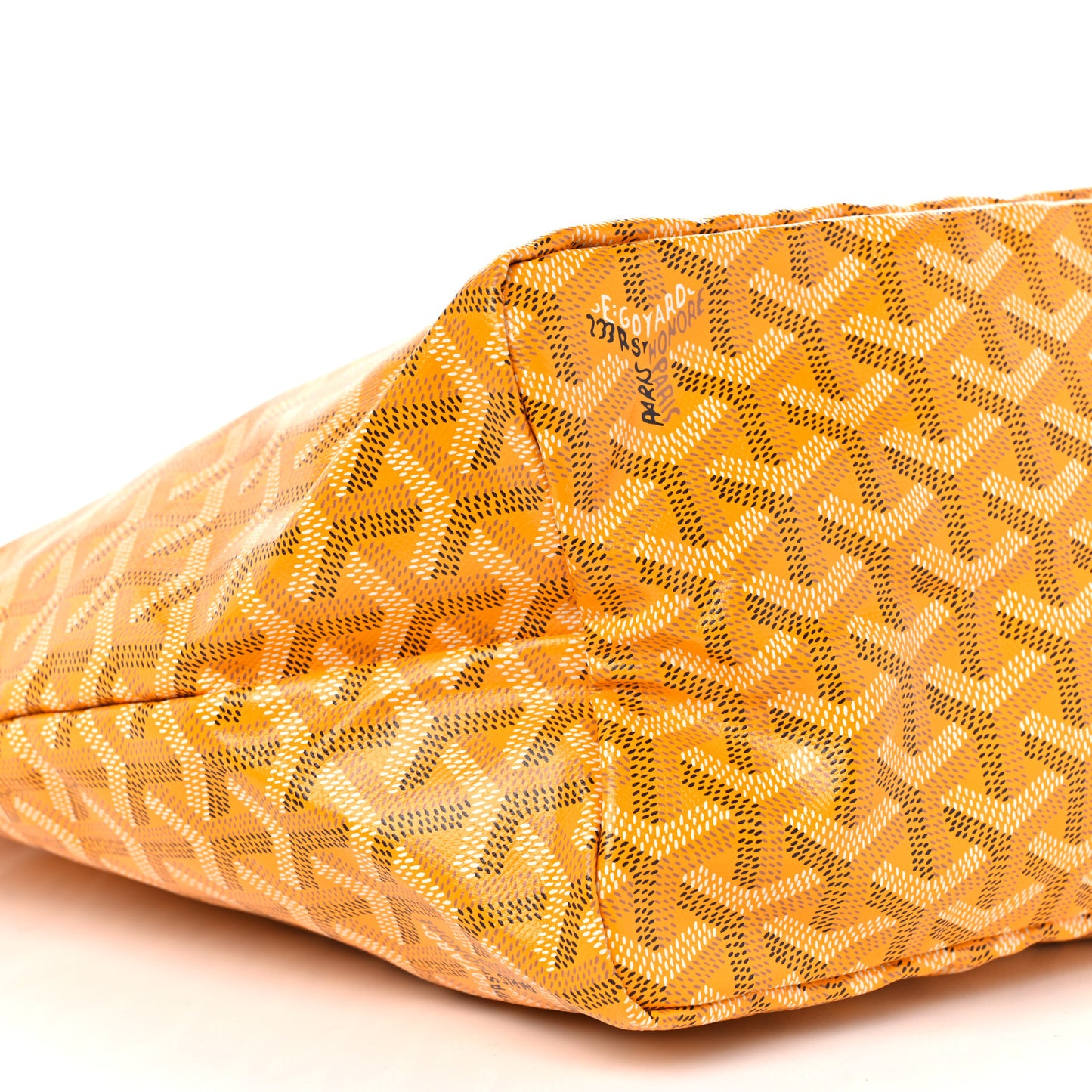 Goyardine Saint Louis PM Yellow