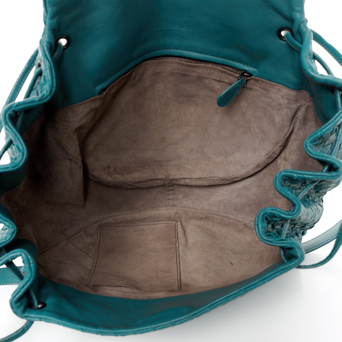 Nappa Intrecciato Messenger Bag Mallard