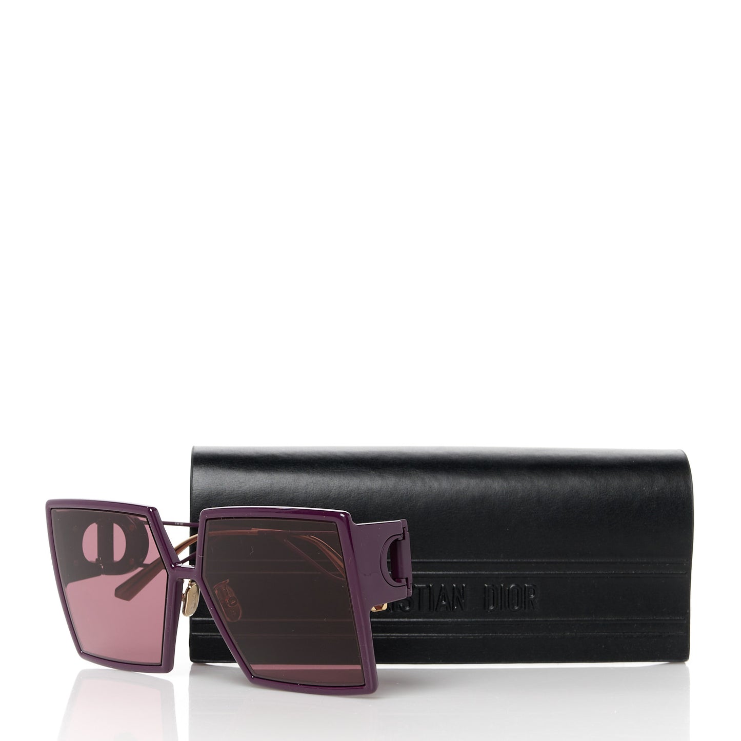 Square 30 Montaigne Sunglasses Purple