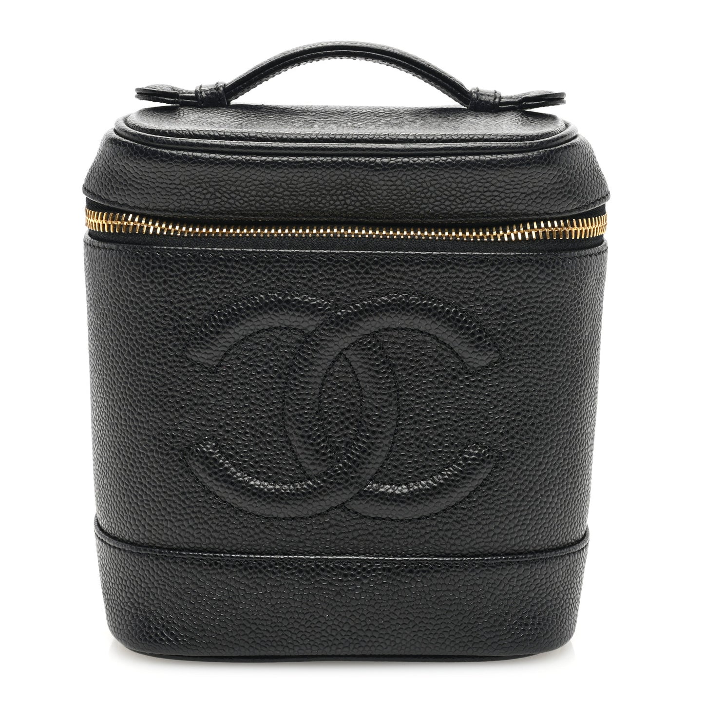 Caviar Cosmetic Vanity Bag Black