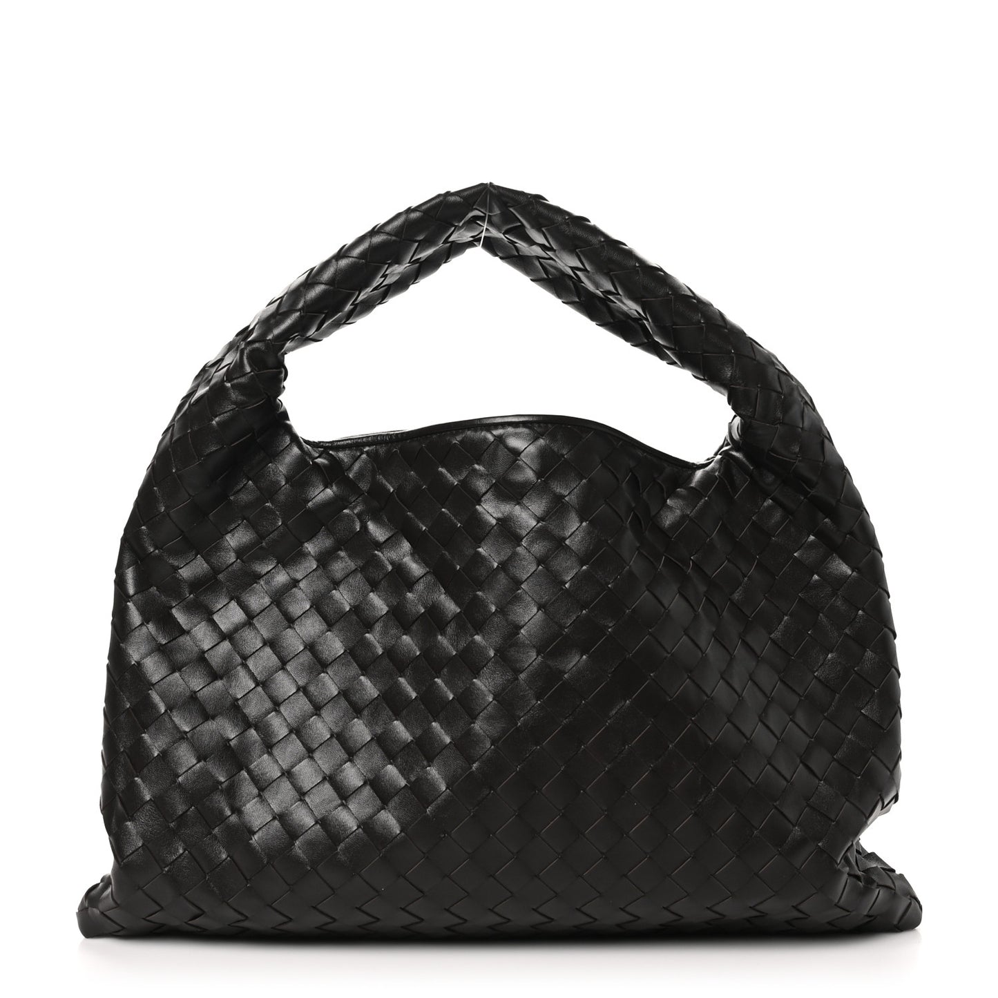 Calfskin Intrecciato Small Hop Fondant