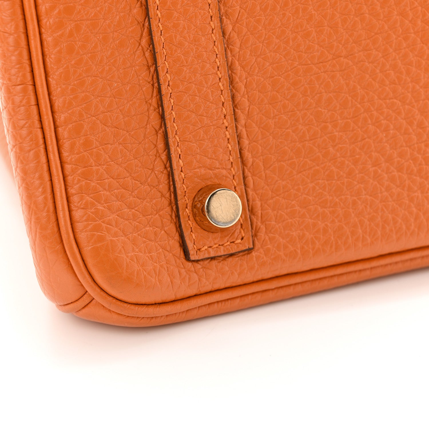 Hermes Togo Birkin 30 Orange 13 of 13