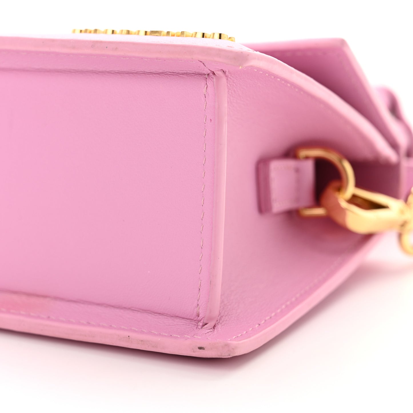 Smooth Calfskin Le Chiquito Noeud Light Pink