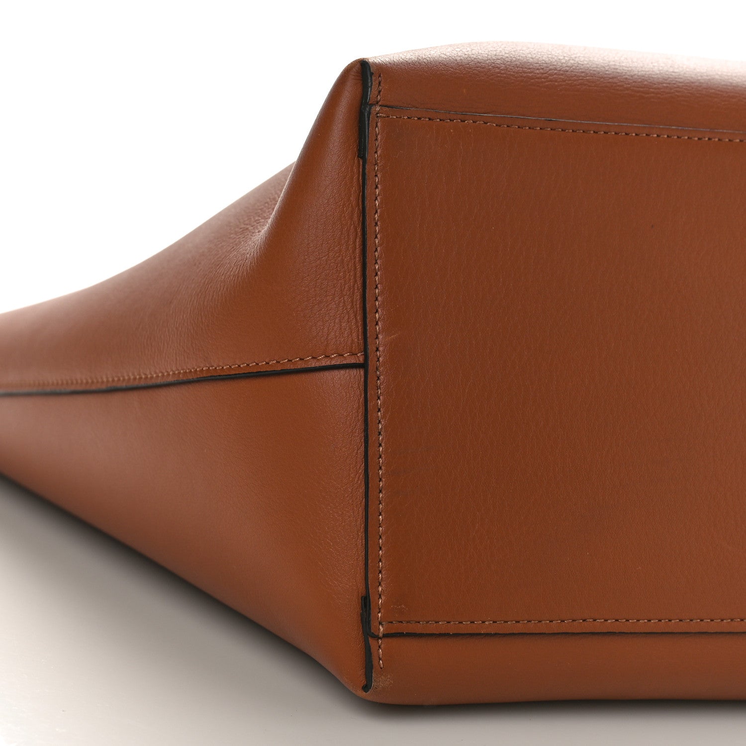 Loewe Smooth Calfskin Small Anagram Tote Tan 7 of 8