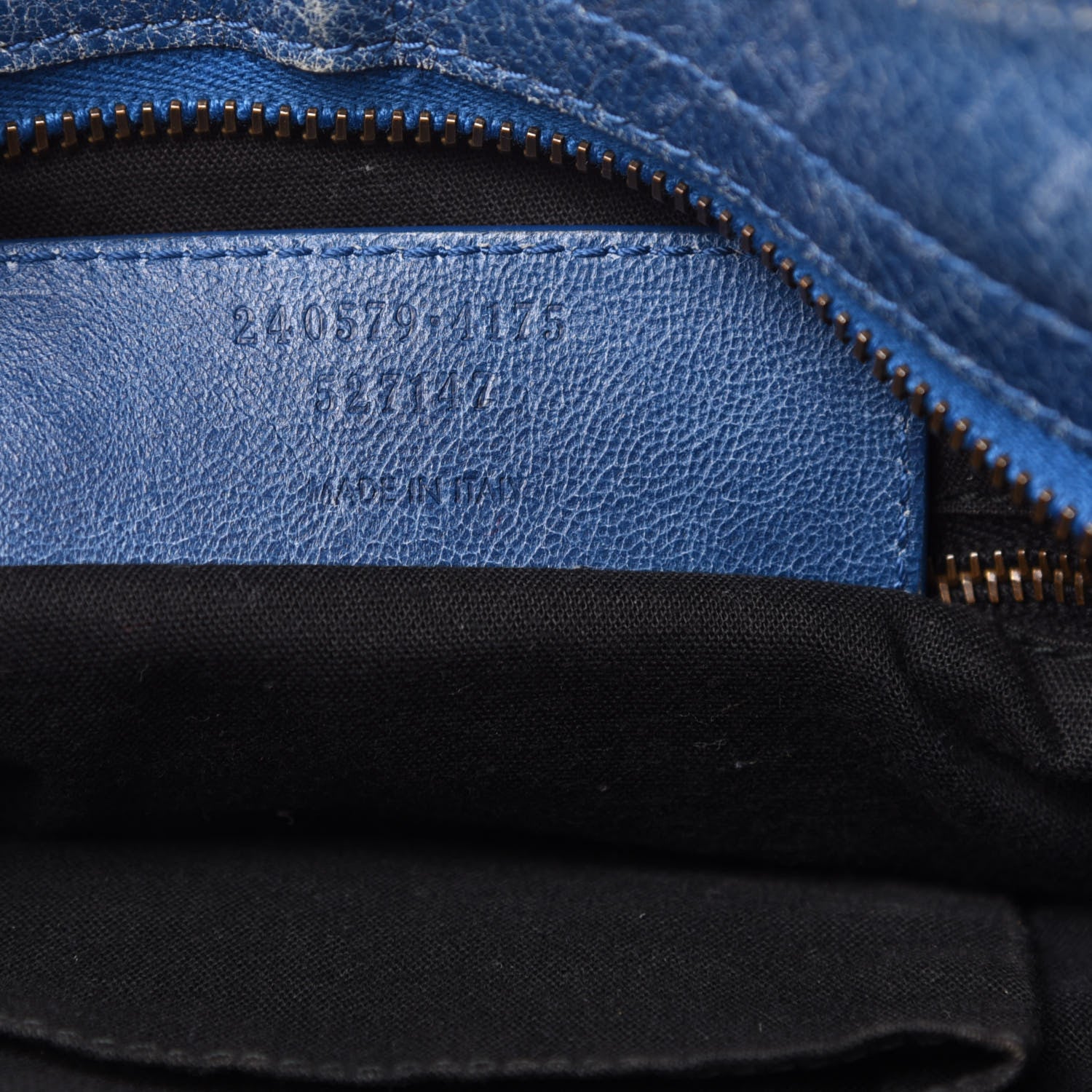 Balenciaga Agneau Classic Hardware Town Bleu Cobalt Bleu Electric 8 of 15