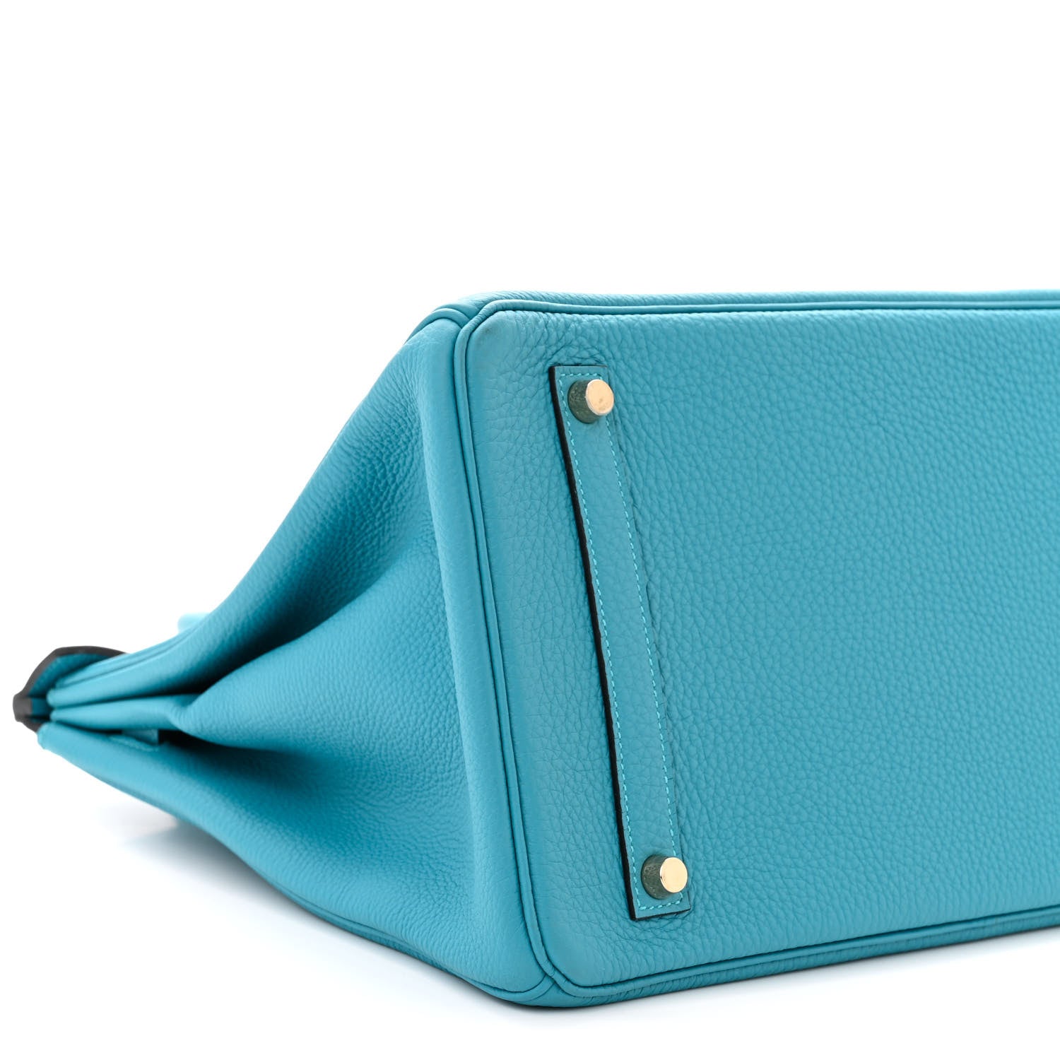 Hermes Togo Birkin 35 Turquoise 9 of 11