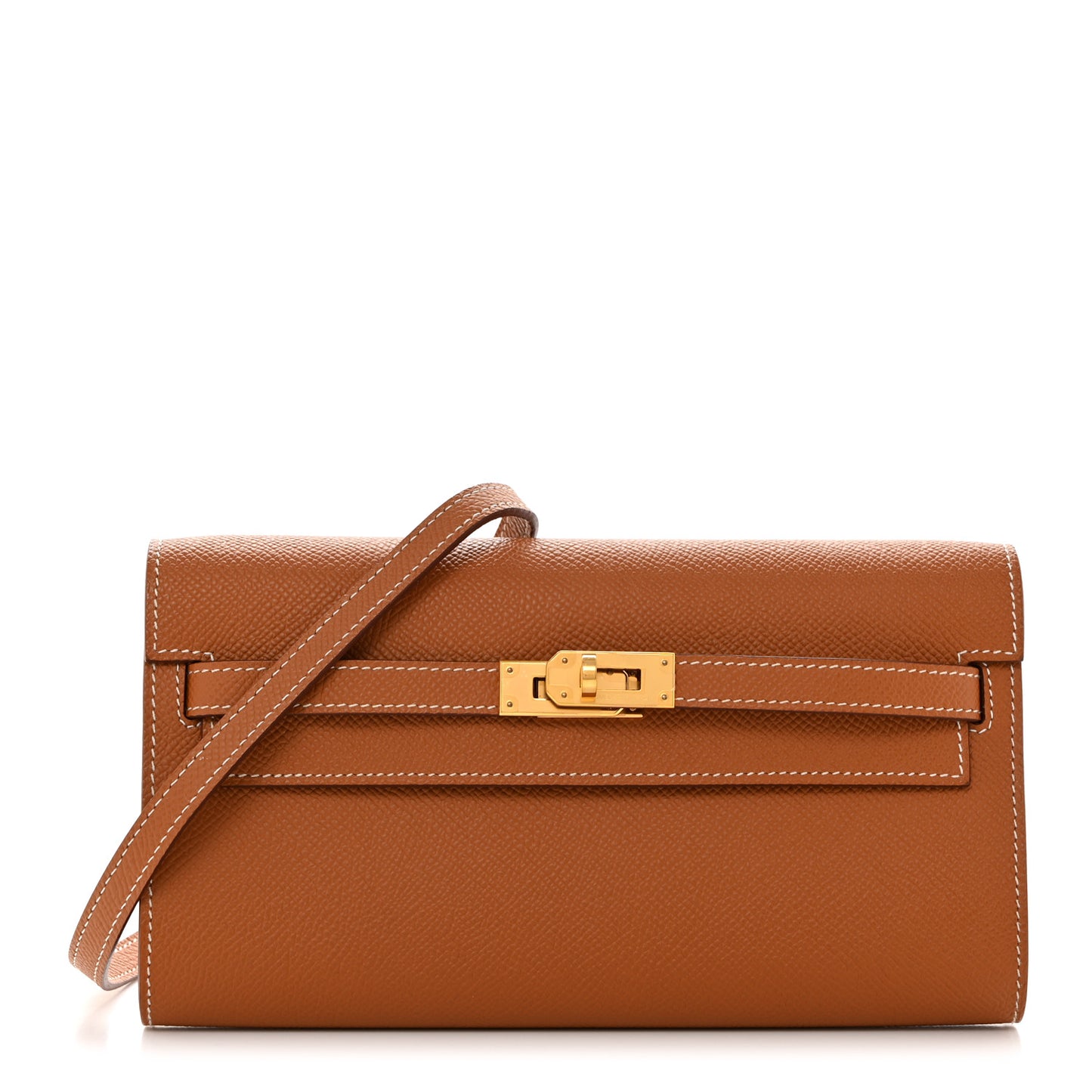 Epsom Kelly Wallet To Go Gold