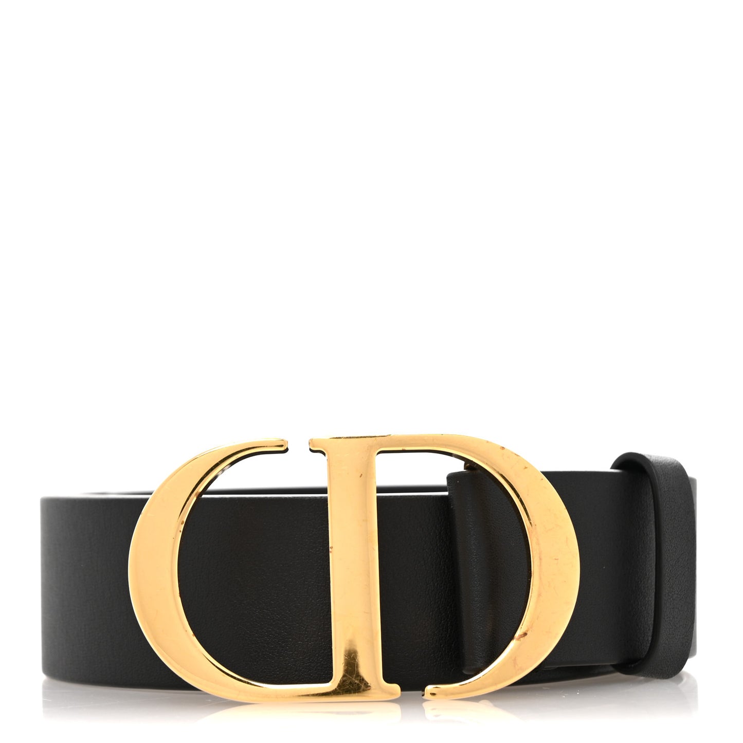 Calfskin 35mm Montaigne Belt 80 32 Black