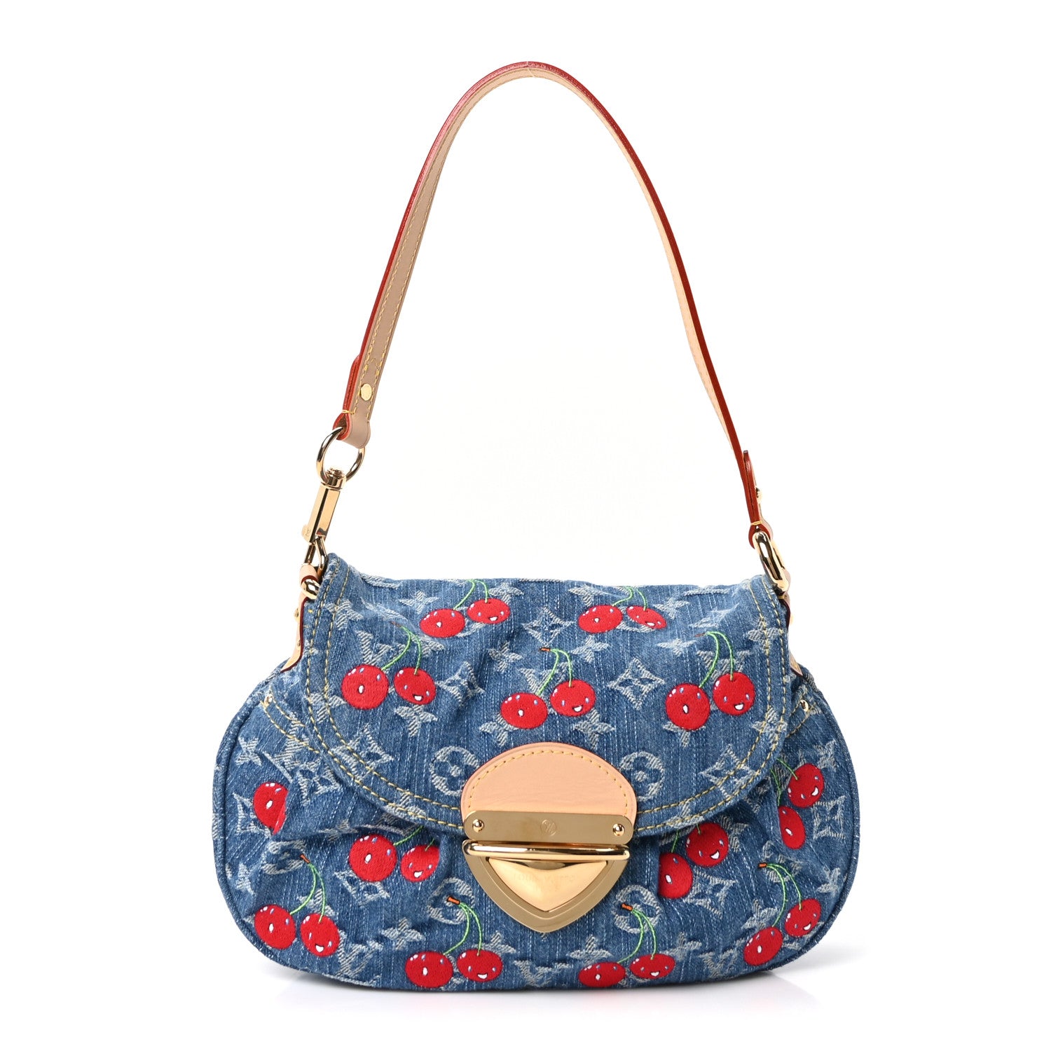 Louis Vuitton LV X TM Monogram Denim Cerises Sunset 1775385