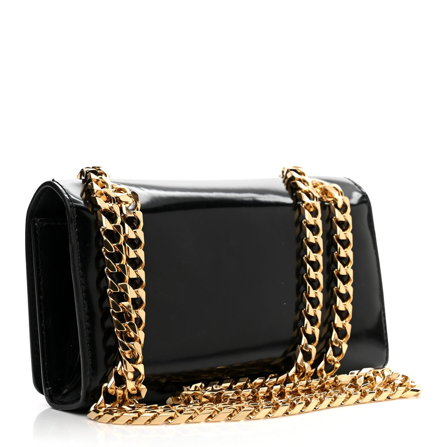 Calfskin 3.5 Mini Chain Bag Black
