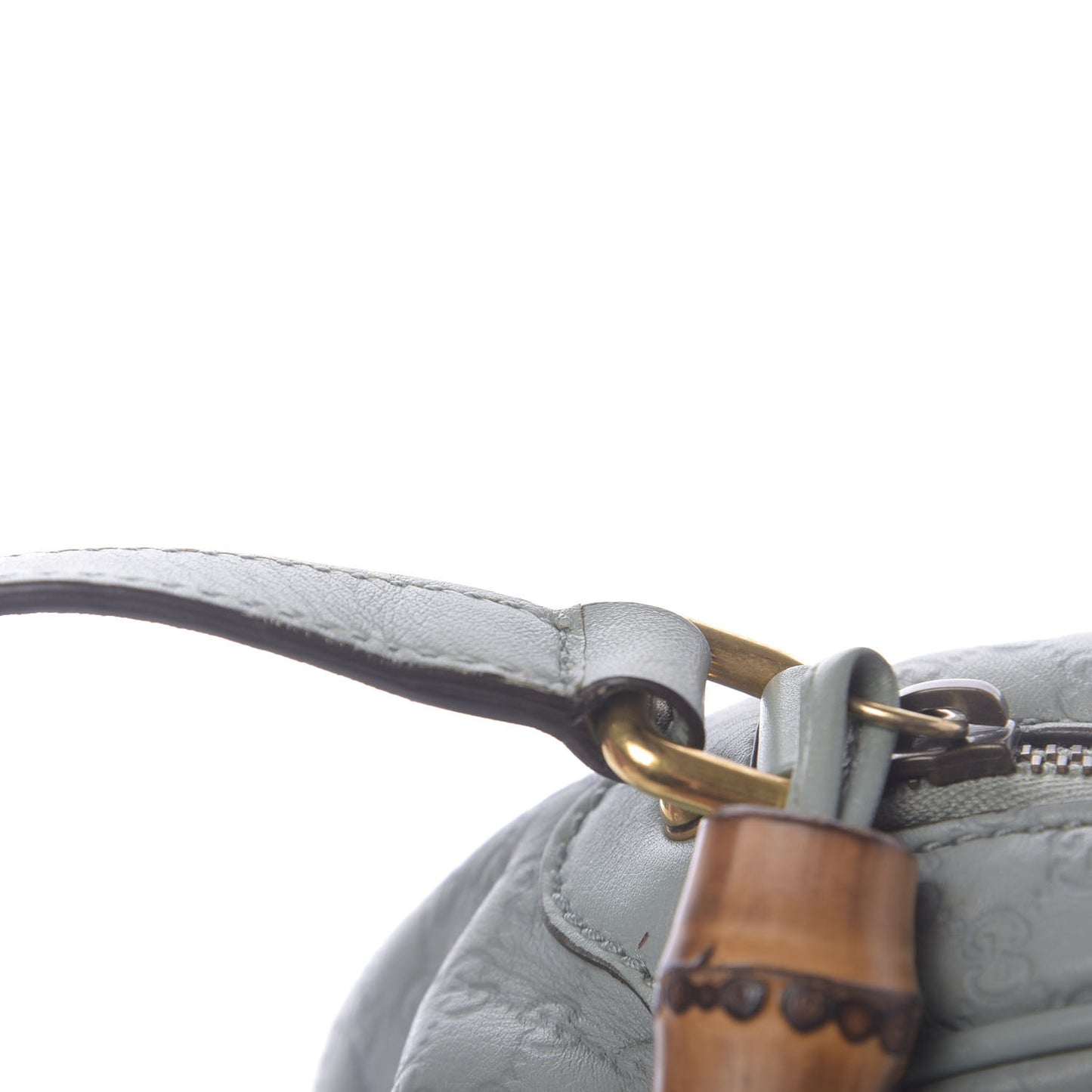 Soft Microguccissima Sunshine Disco Crossbody Bag Blue