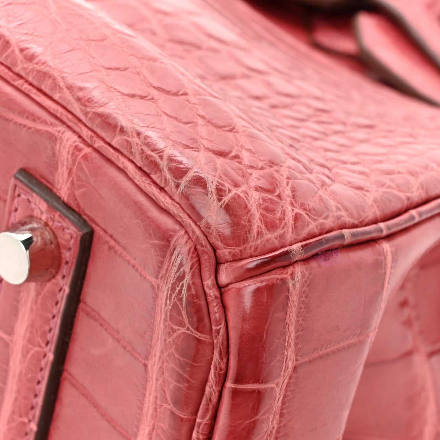 Matte Alligator Birkin 35 Bois De Rose