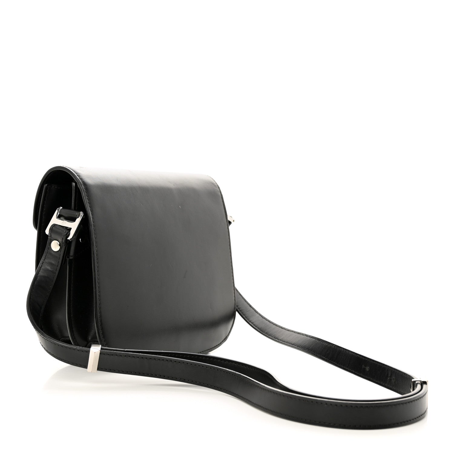 MCM Calfskin Patricia Park Avenue Crossbody Bag Black 3 of 18