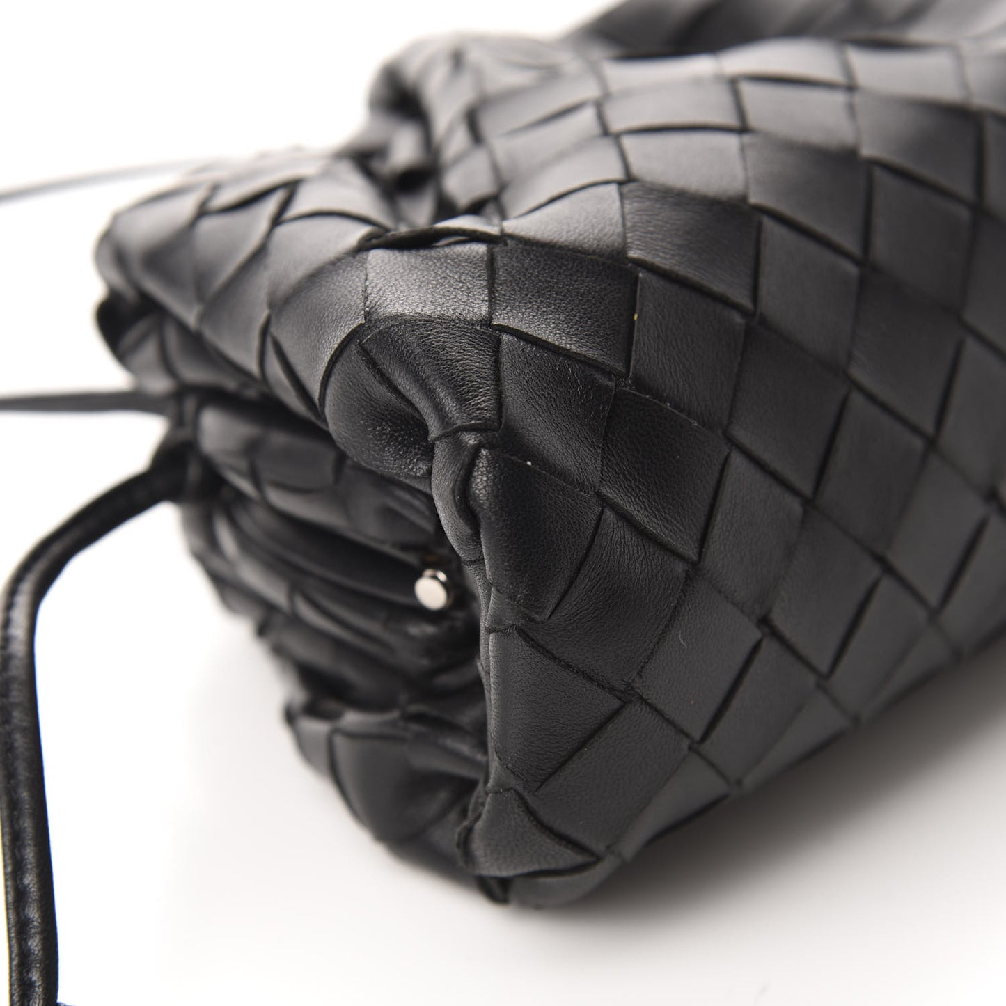 Nappa Intrecciato The Mini Pouch Black