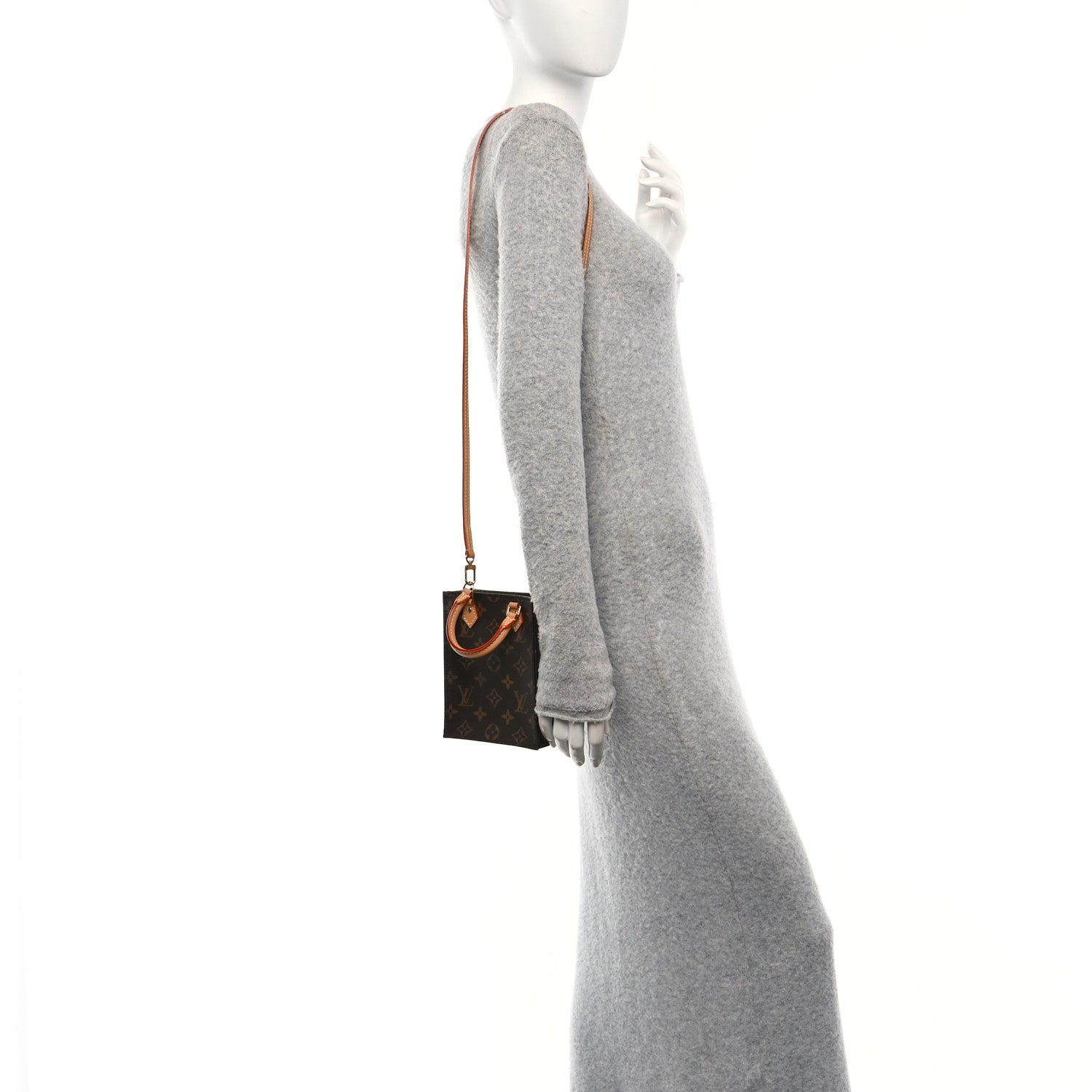 Louis Vuitton Monogram Petit Sac Plat 2 of 9