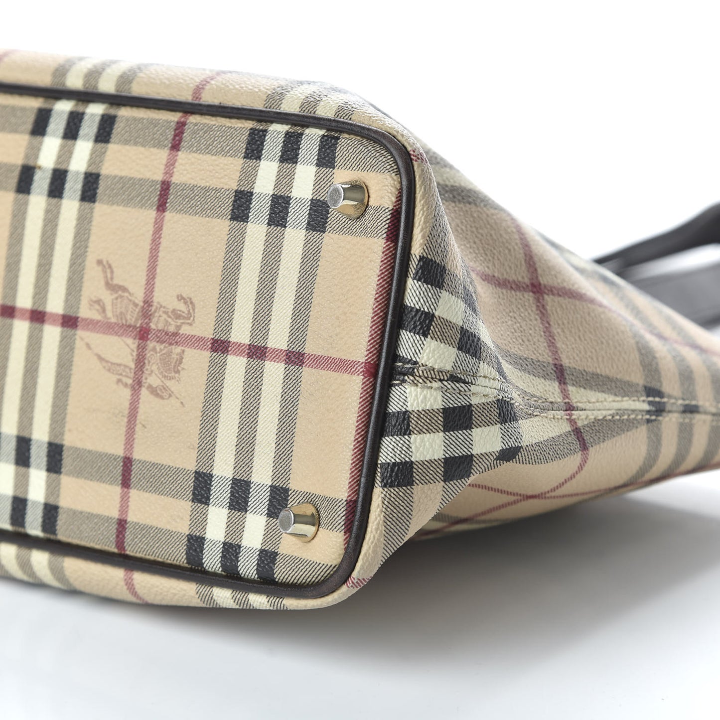 Haymarket Check Medium Regent Tote Chocolate