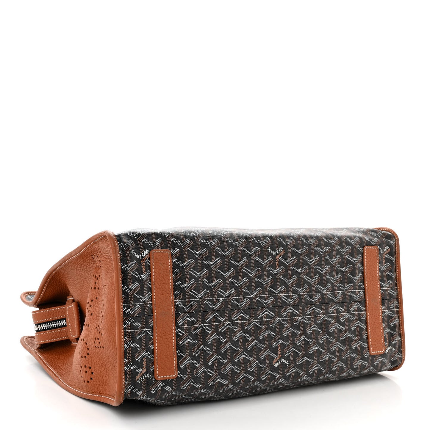 Goyardine Sac Hardy Pet Carrier PM Black Gold