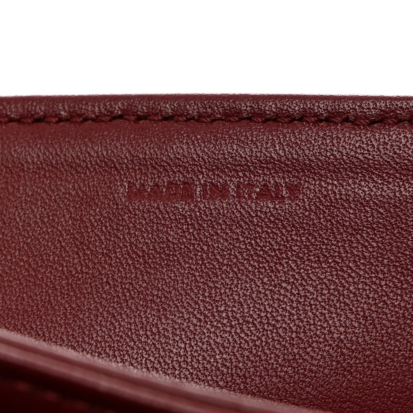 Lizard Medium Triomphe Light Burgundy