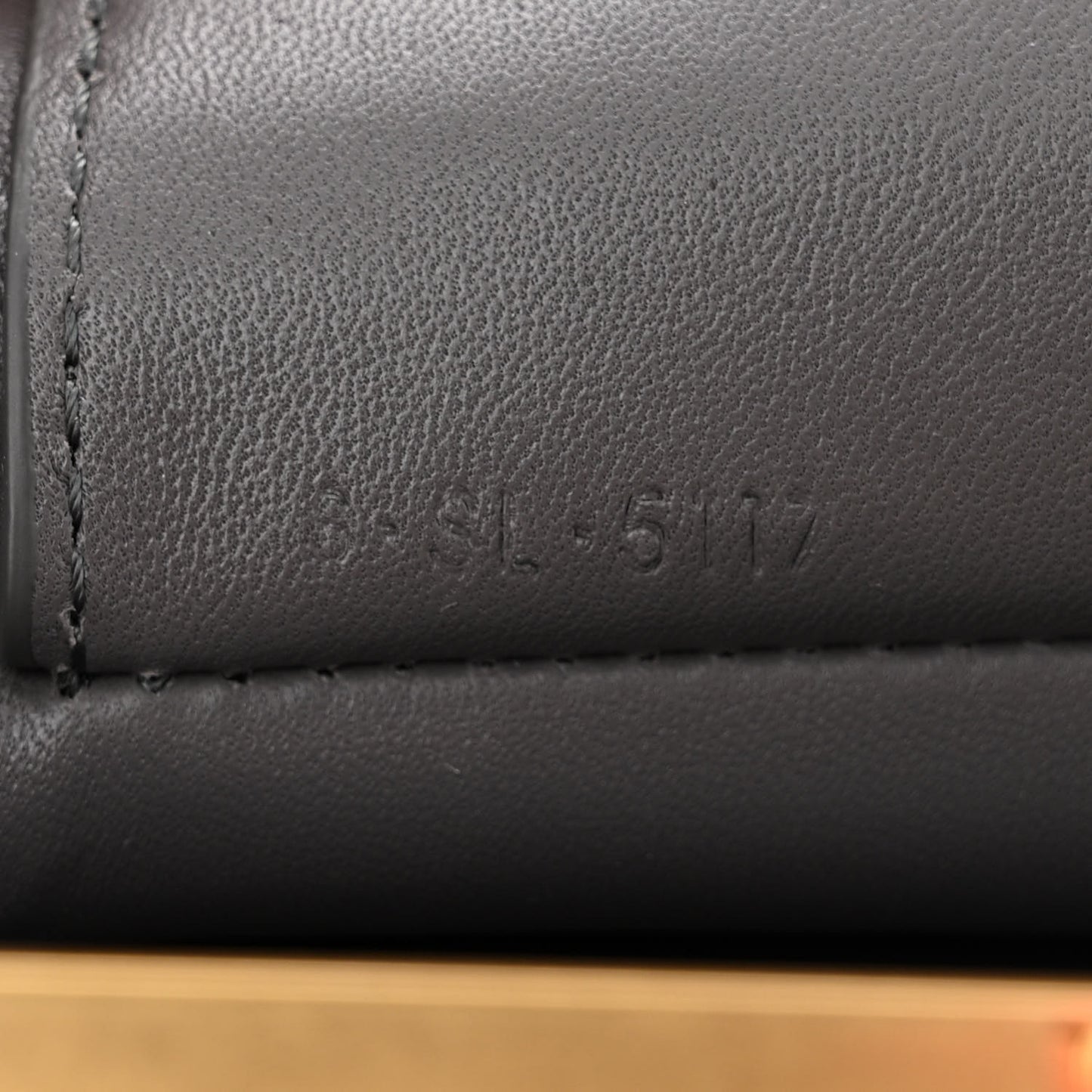 Smooth Calfskin Mini Clasp Bag Light Grey