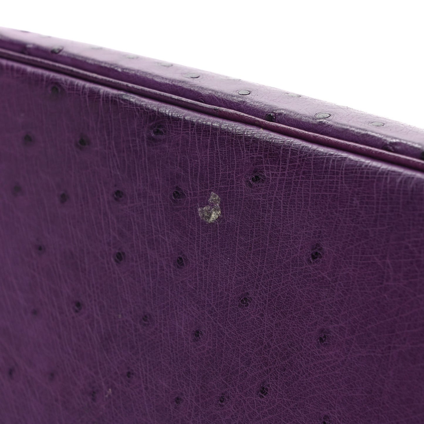 Ostrich Birkin 30 Violine