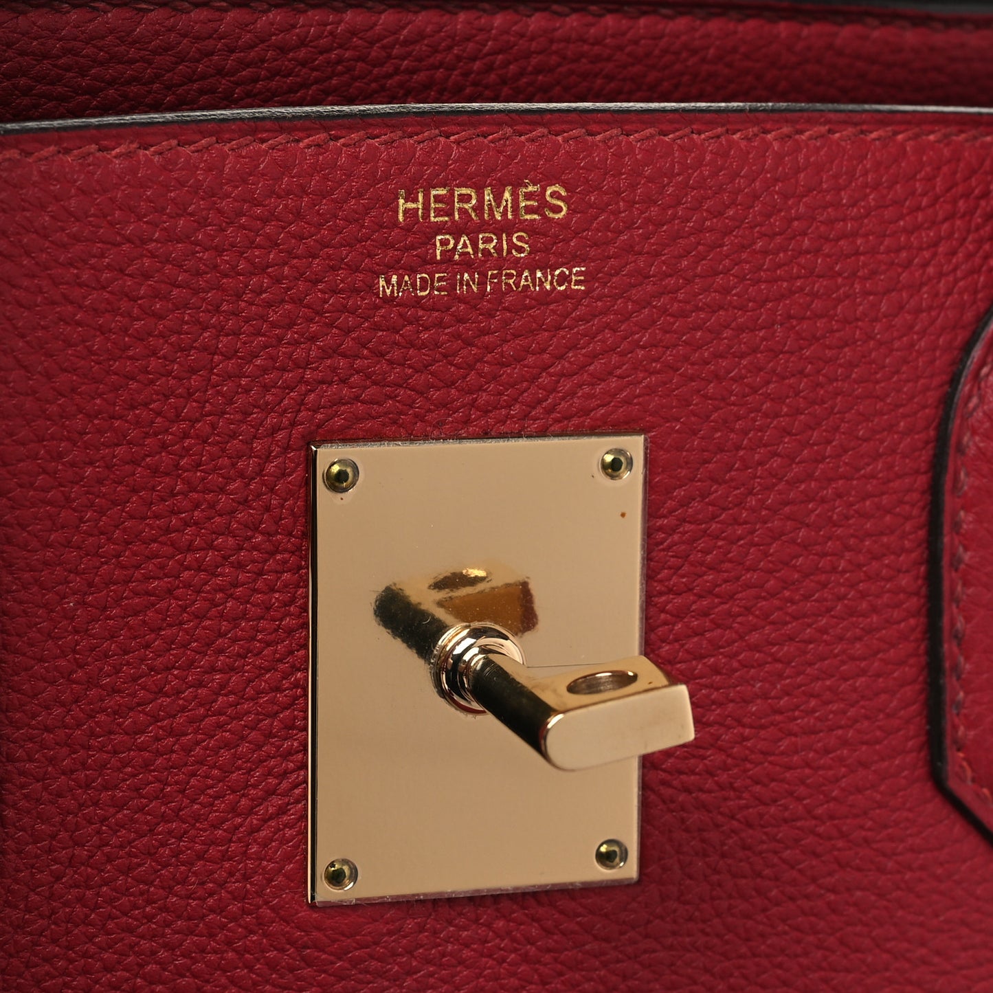 Togo HAC Birkin 40 Rouge Grenat