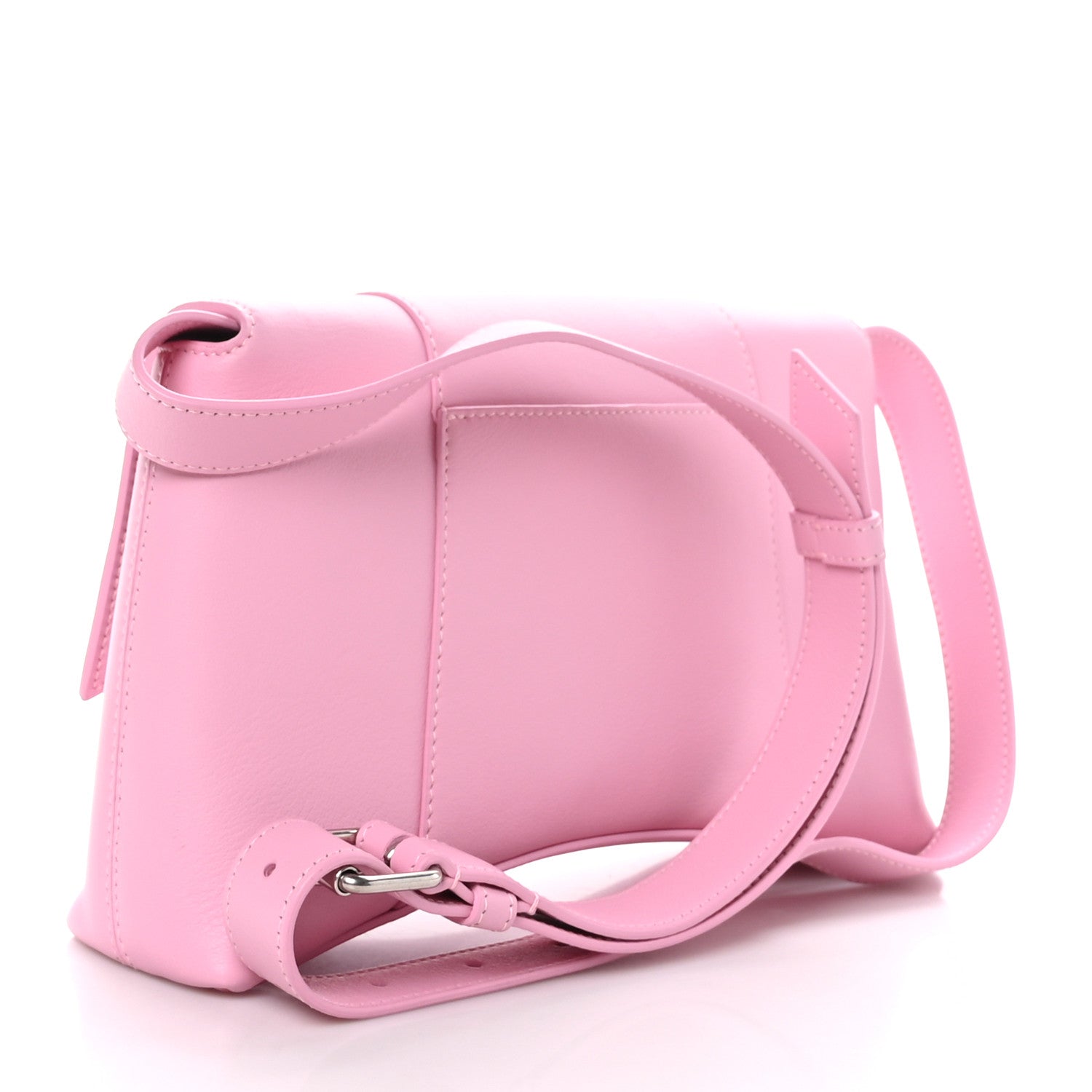 Balenciaga Semi Shiny Smooth Calfskin XS Downtown Shoulder Bag Candy Pink 3 of 9
