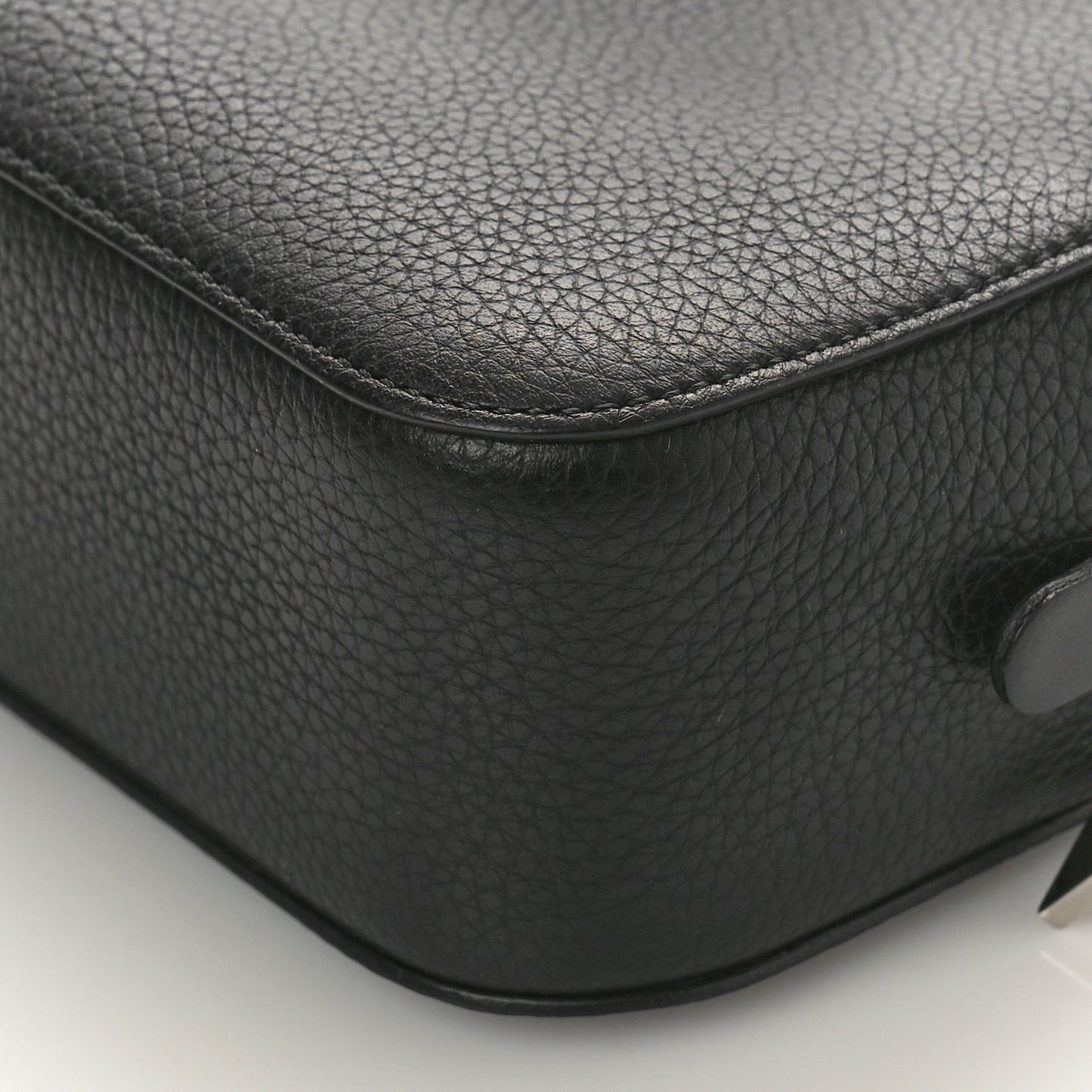 Empire Calfskin Mini Rubylou Crossbody Black Red