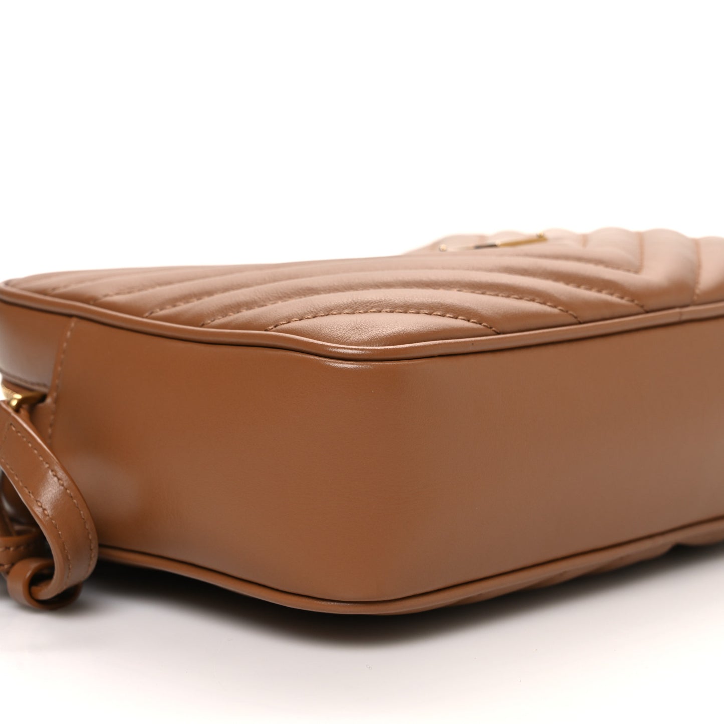 Calfskin Matelasse Monogram Lou Camera Bag Cinnamon