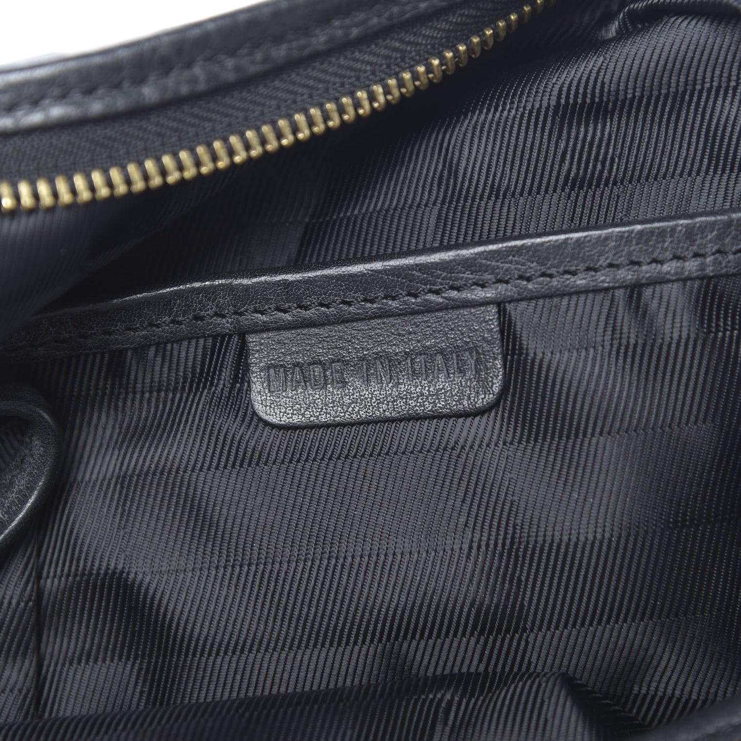 House Check Quilted Hoxton Hobo Black