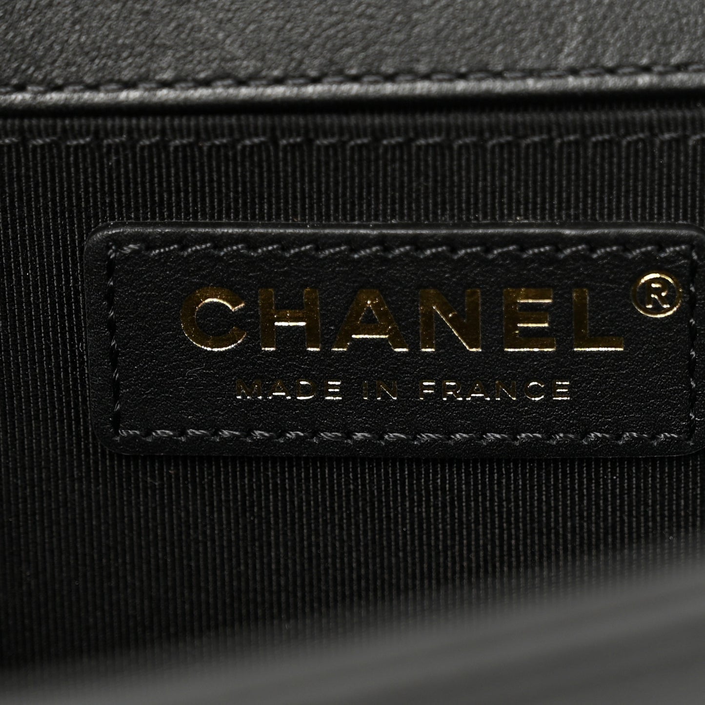 Calfskin Medium Boy Logo Top Handle Flap Black