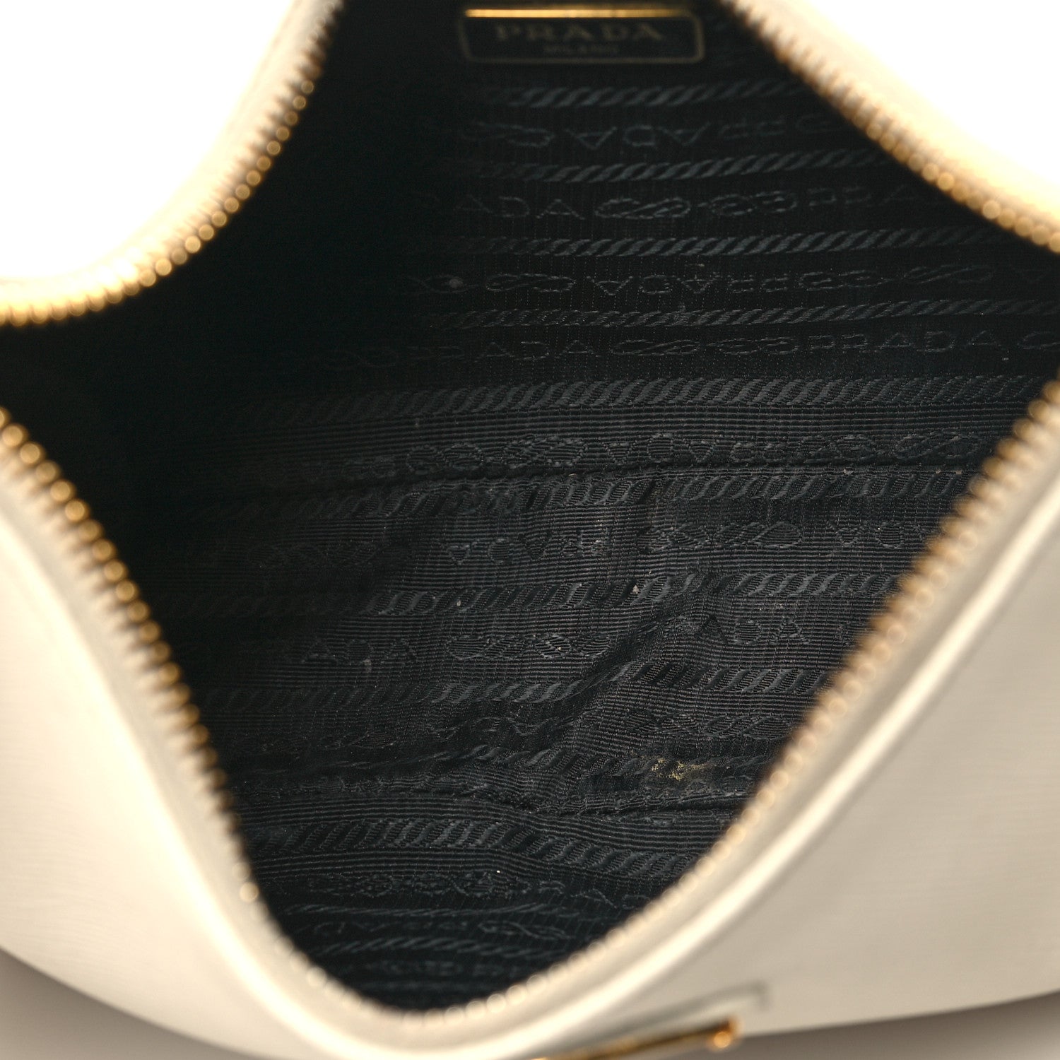 Prada Saffiano Re-Edition 2005 Shoulder Bag White 5 of 12