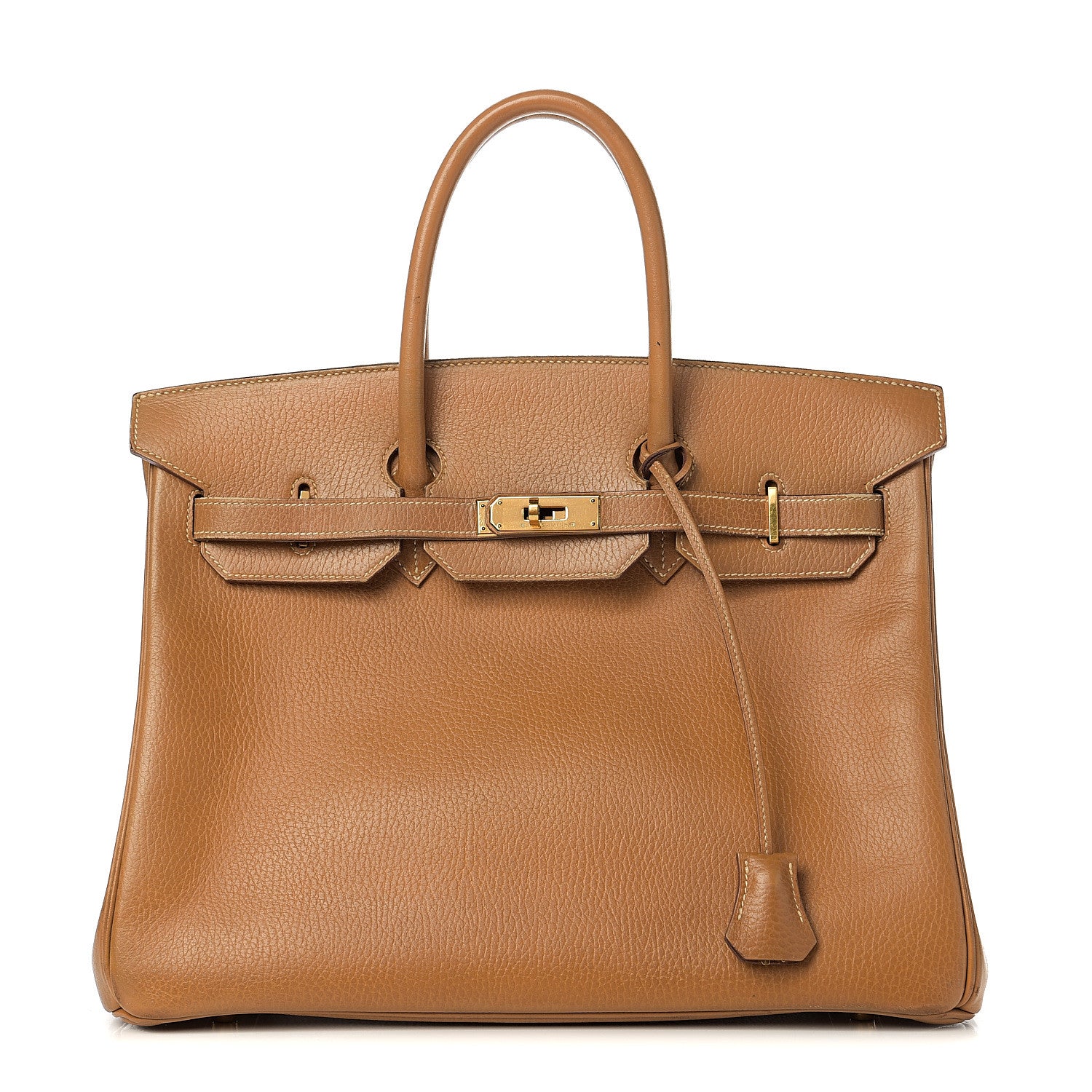 Hermes Ardennes Birkin 35 Gold 1 of 26